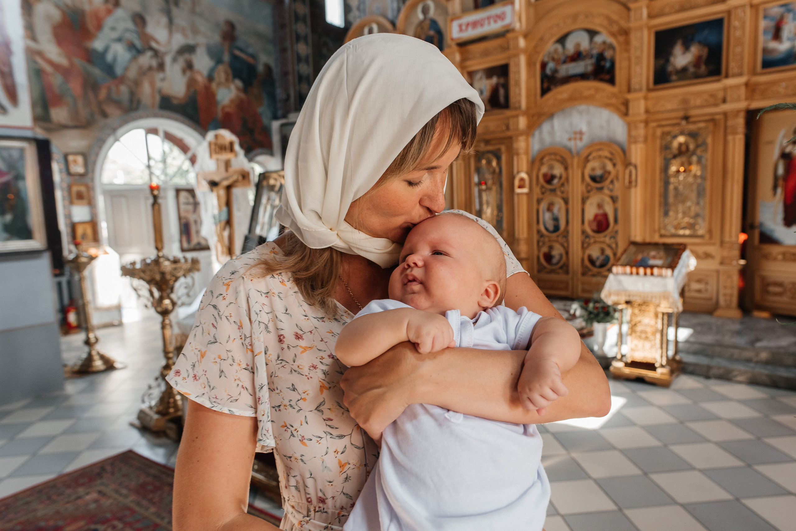 Крещение Артемия. Детский и семейный фотограф выпускной альбом Приморско-Ахтарск