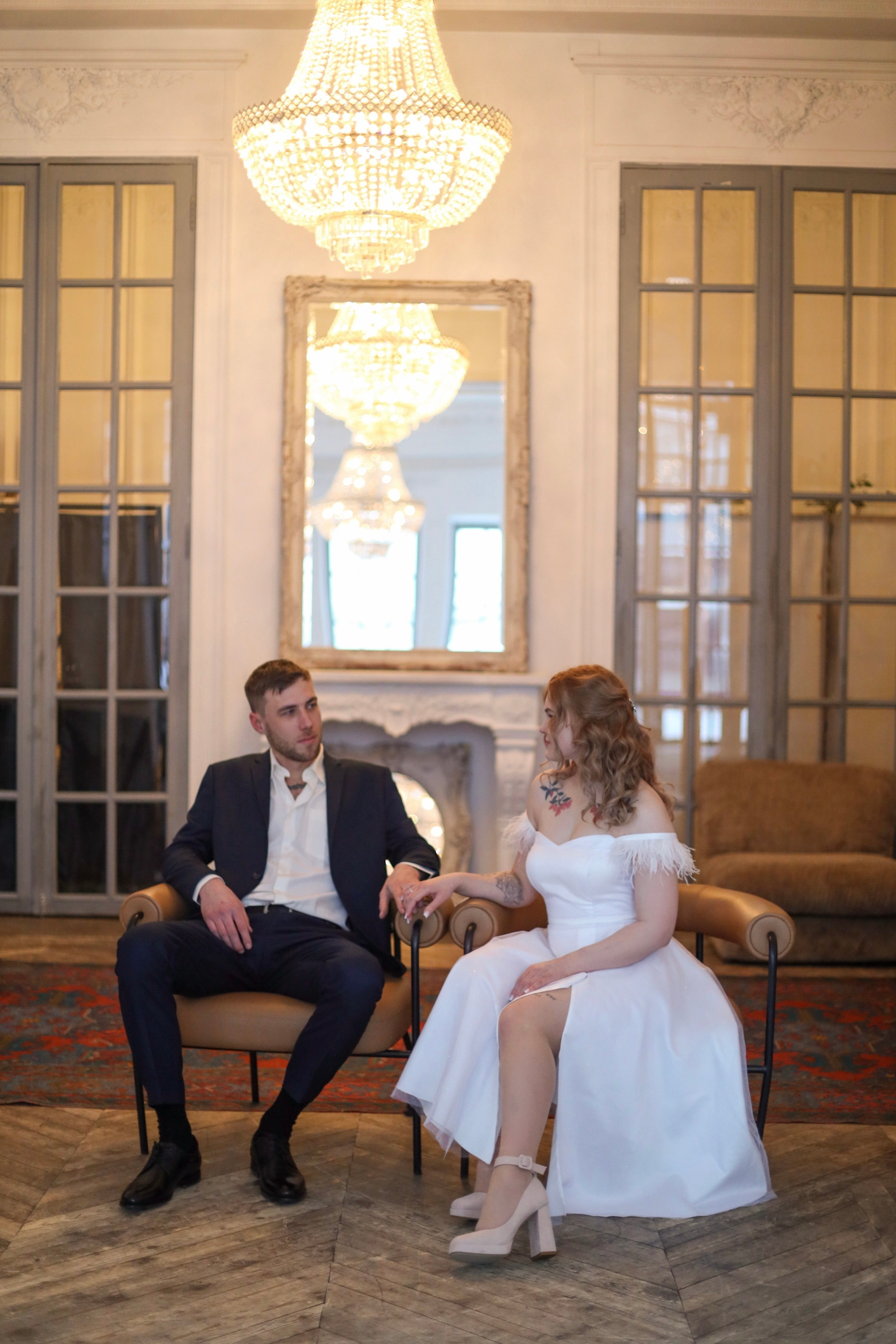 Владимир и Марина. Роспись Особняк Роял. Главная