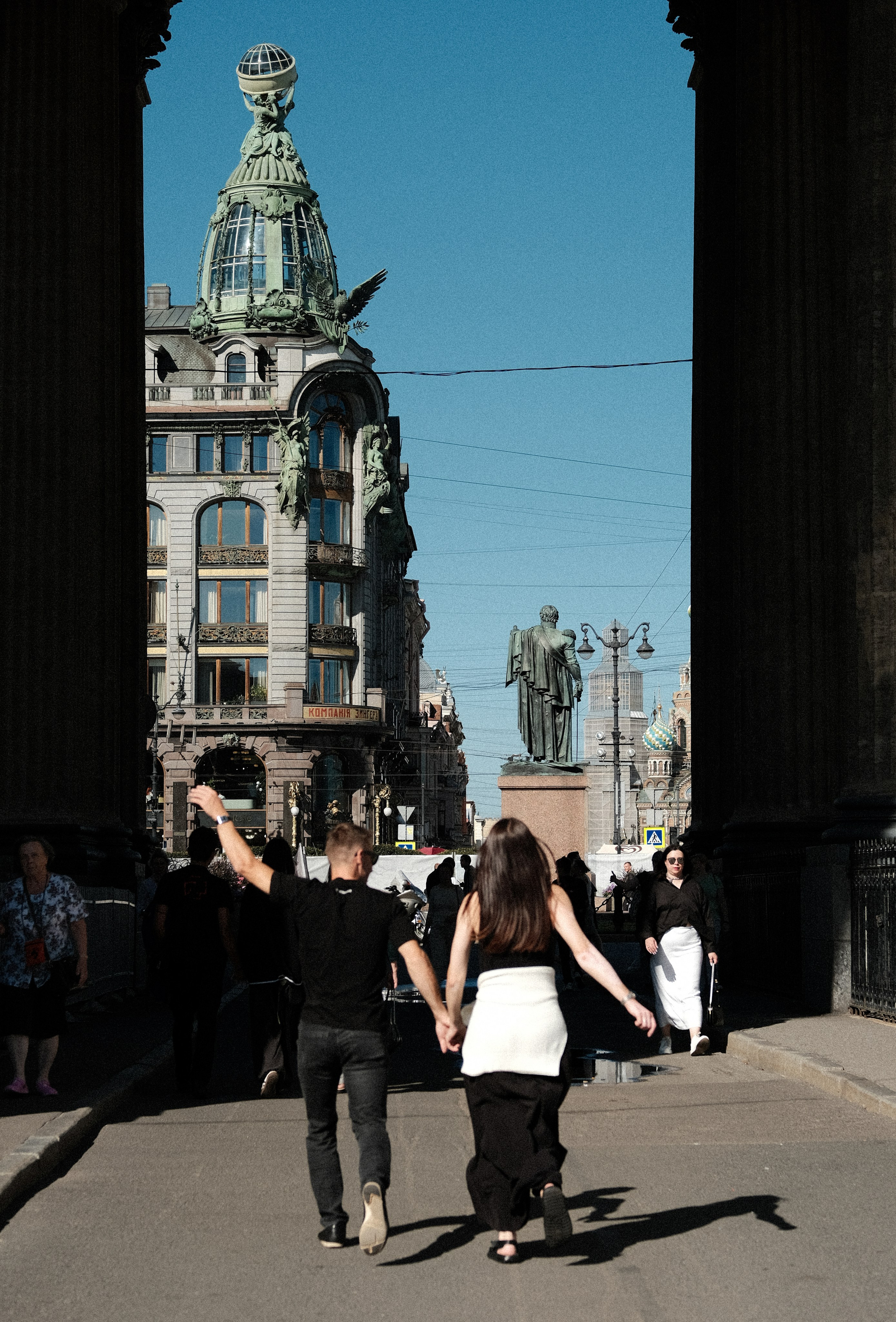 Прогулочная фотосессия. Фотограф. Санкт-Петербург