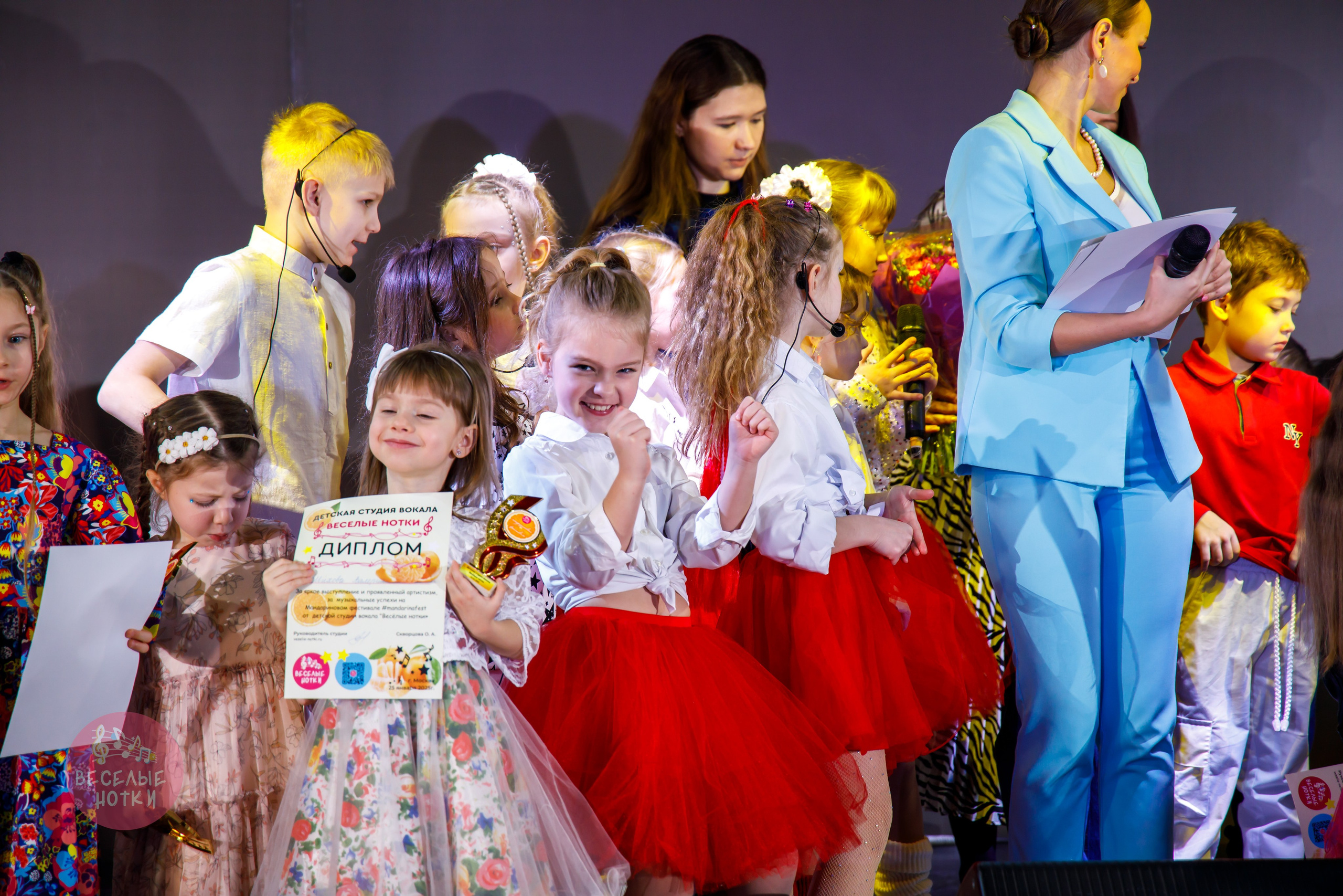 Мандариновый фест ВЕСЕЛЫЕ НОТКИ. Профессиональная фото и видеосъемка. Москва