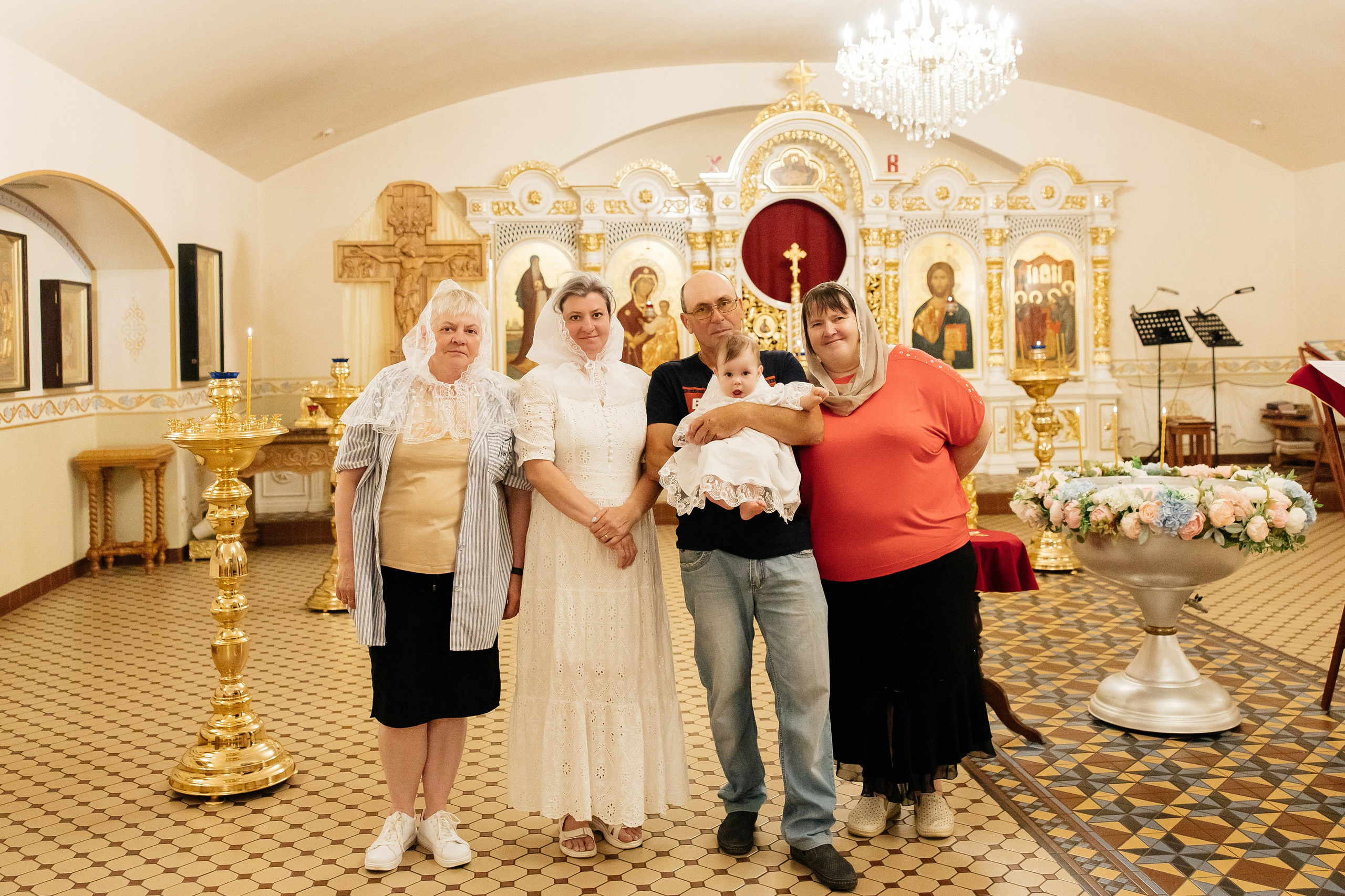 Таинство Крещения Киры. храм покрова премвятой богородицы. Семейный фотограф в Рязани и Рязанской области