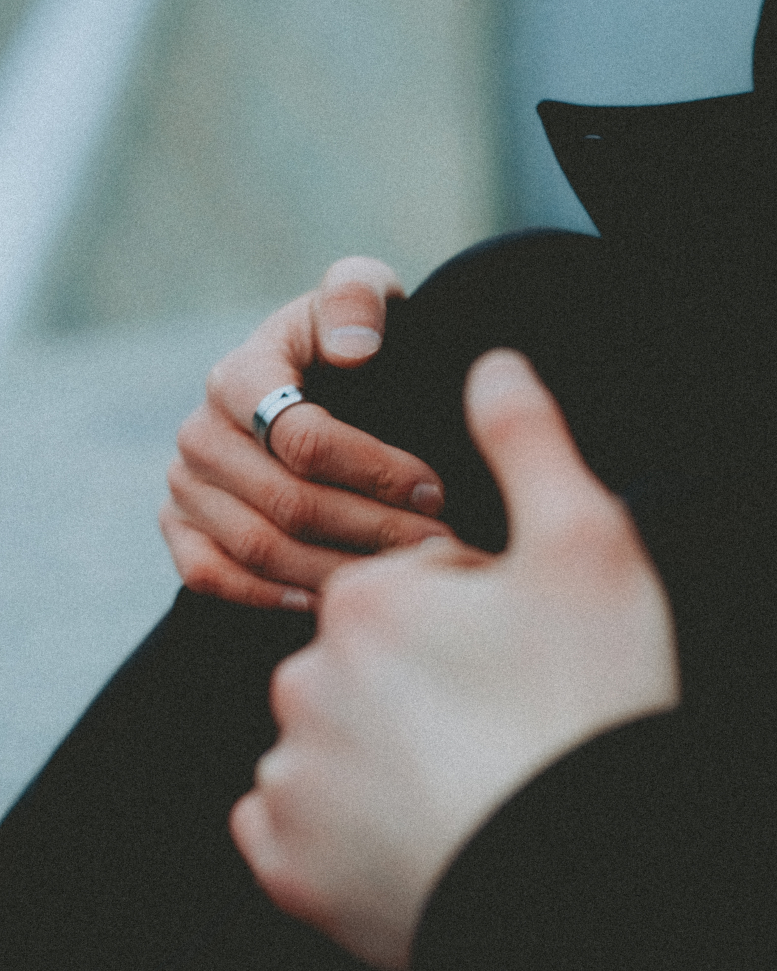 Мужской портрет на улице