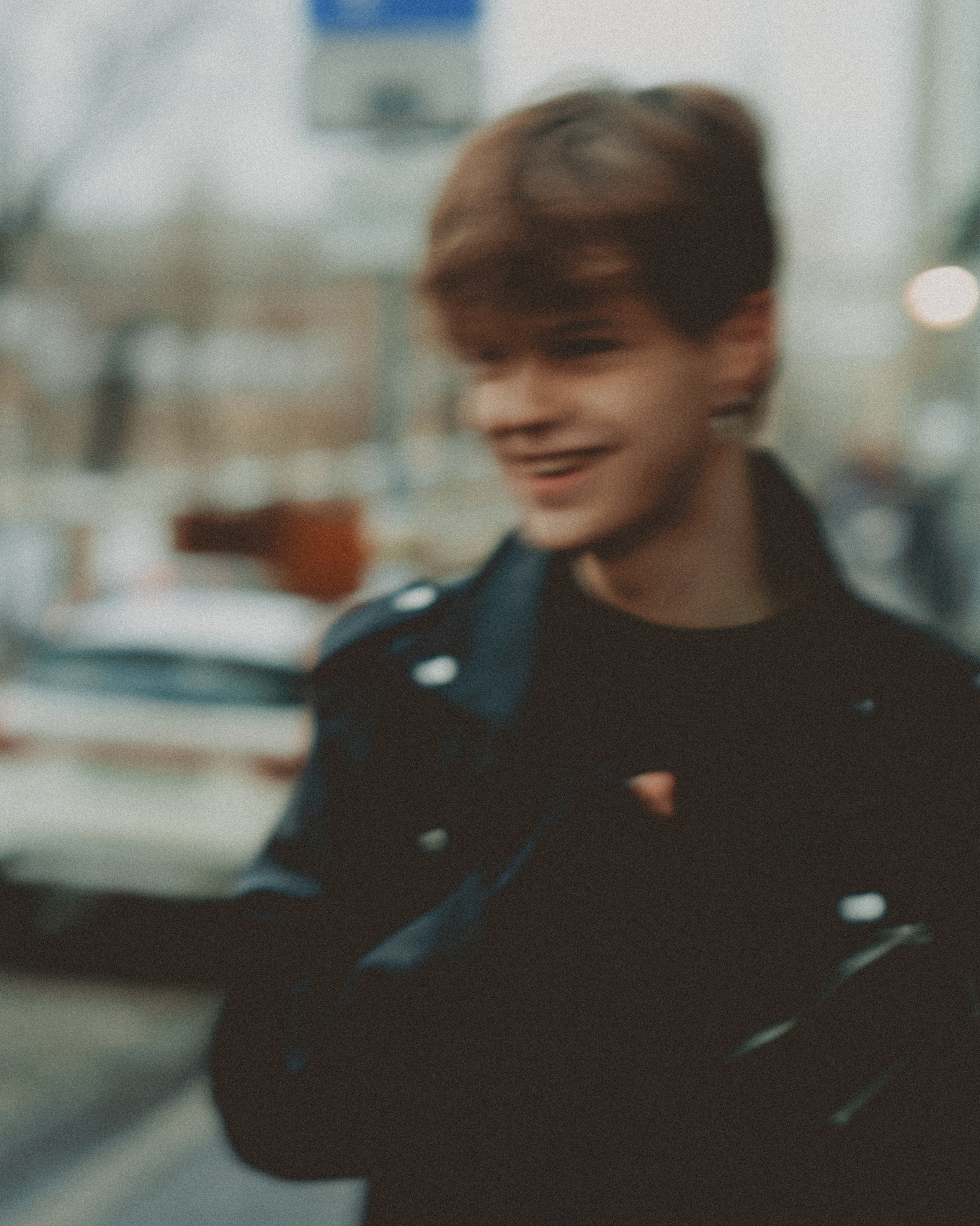 Мужской портрет на улице