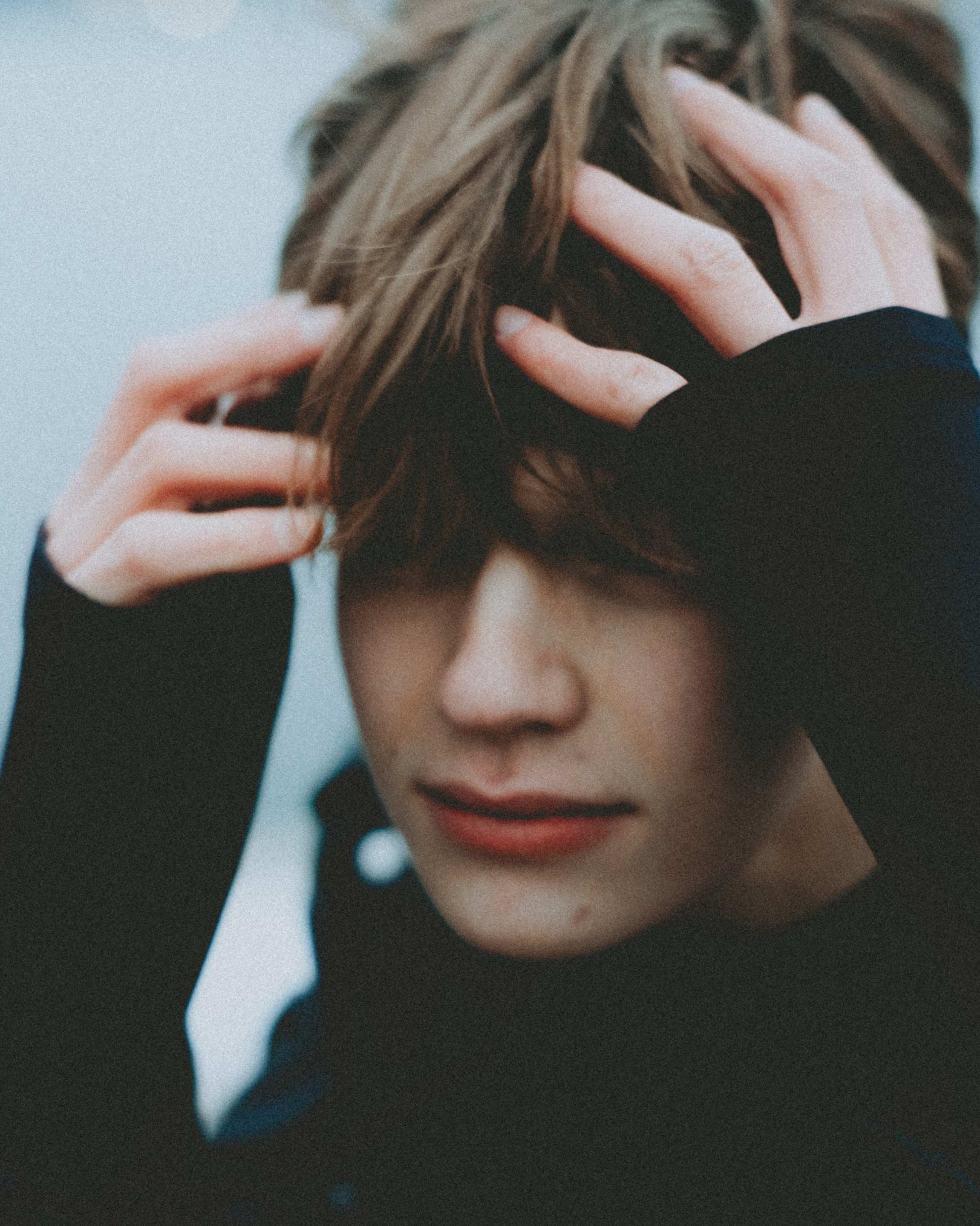 Мужской портрет на улице