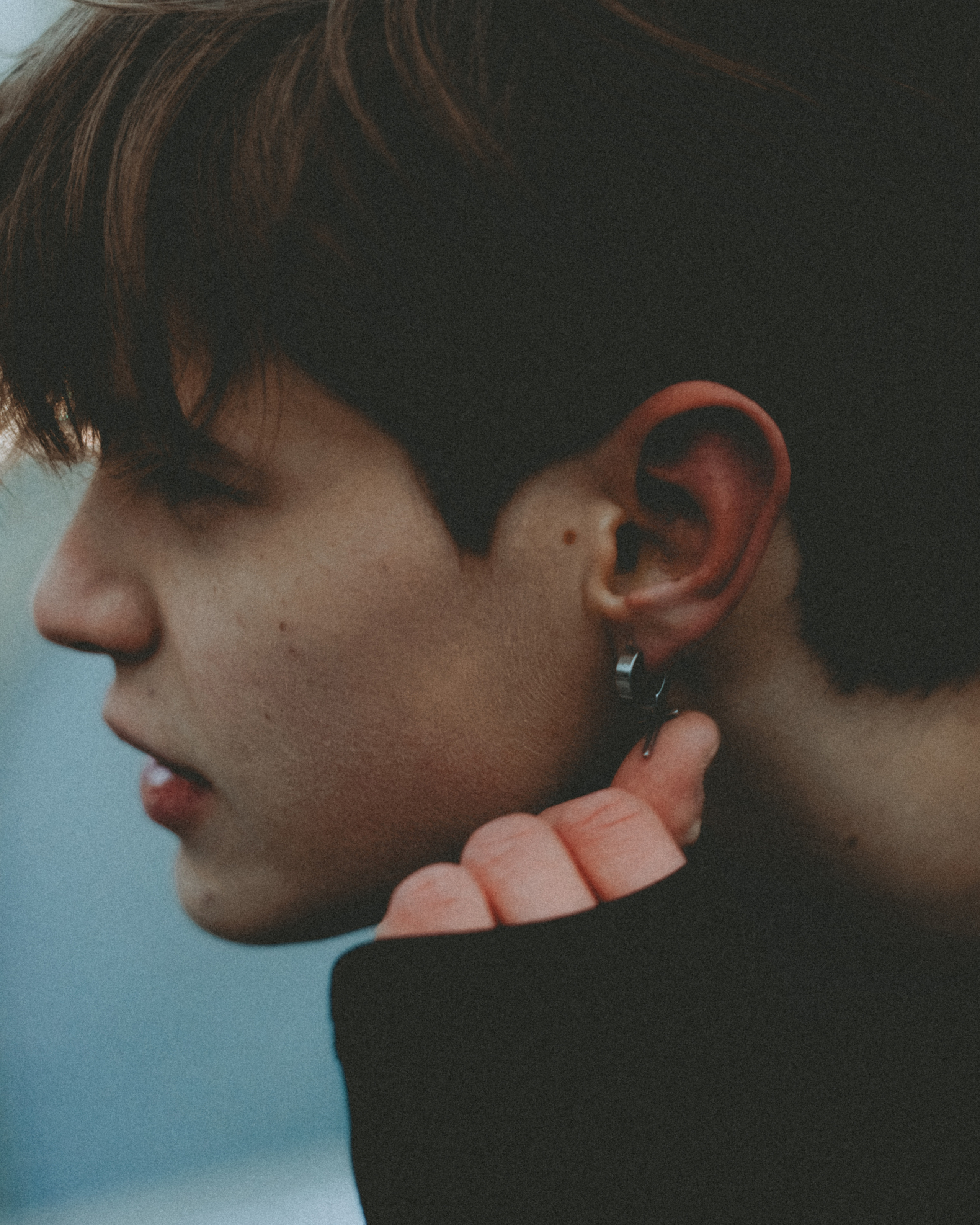 Мужской портрет на улице