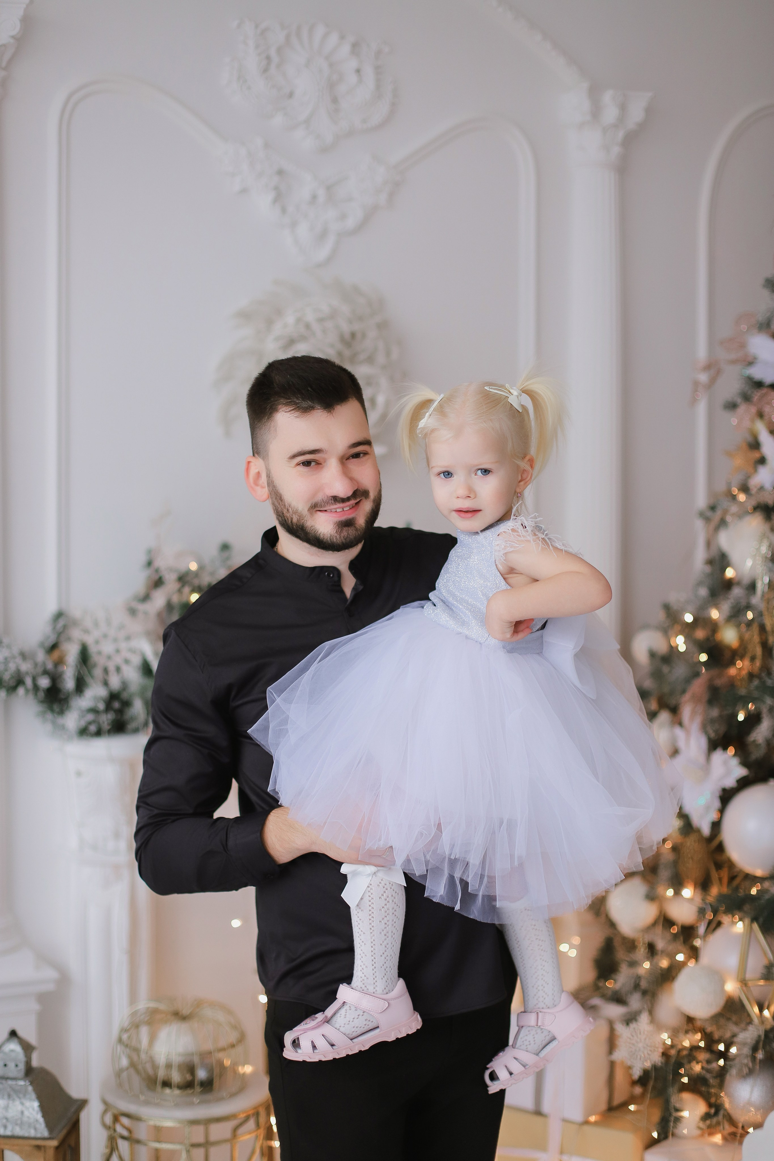 Новогодняя в студии Луна. Свадебный, семейный и детский фотограф в Люберцах Зайцева Анастасия