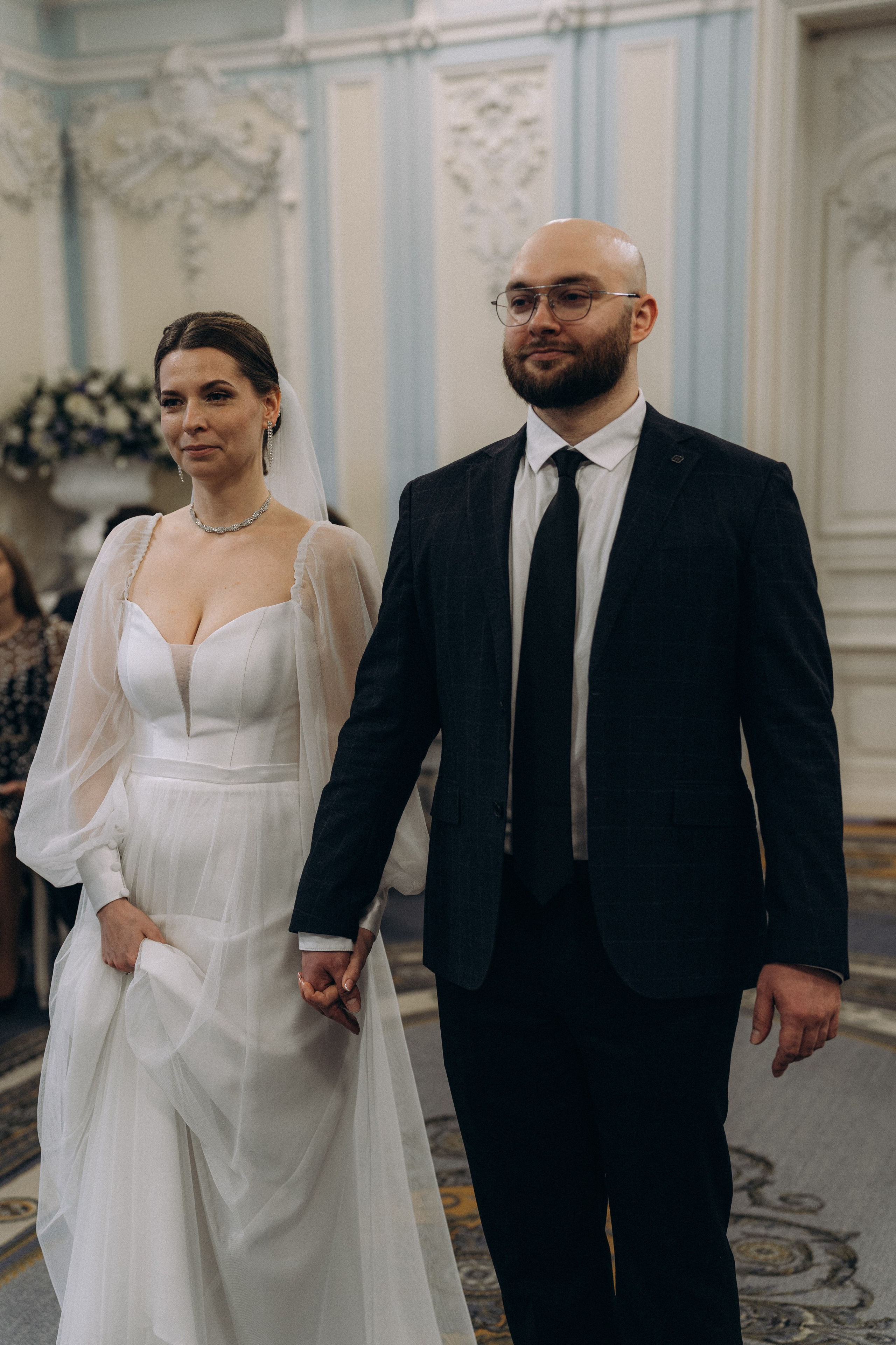 СВАДЕБНАЯ СЬЕМКА ВО ВТОРОМ ДВОРЦЕ (ДЕКАБРЬ) ТАКЖЕ СЬЕМКА В СТУДИИ НА ЧЕРНЫШЕВСКОЙ. Профессиональный фотограф, Санкт-Петербург — Виктория Богомолова