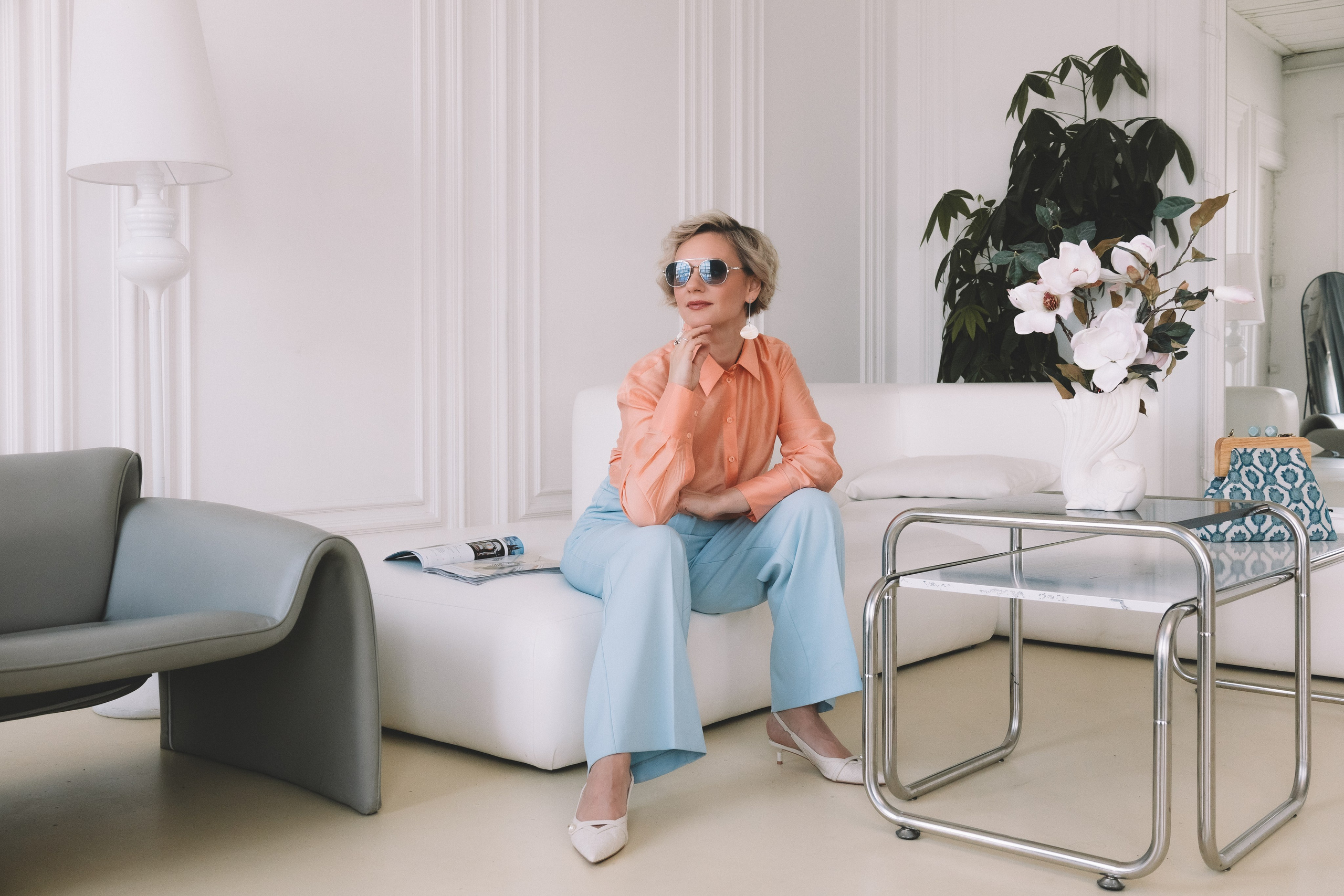 Елена и Михаил. Фотосессия для стилиста в студии. Профессиональный фотограф в Санкт-Петербурге Александр Волосенцев