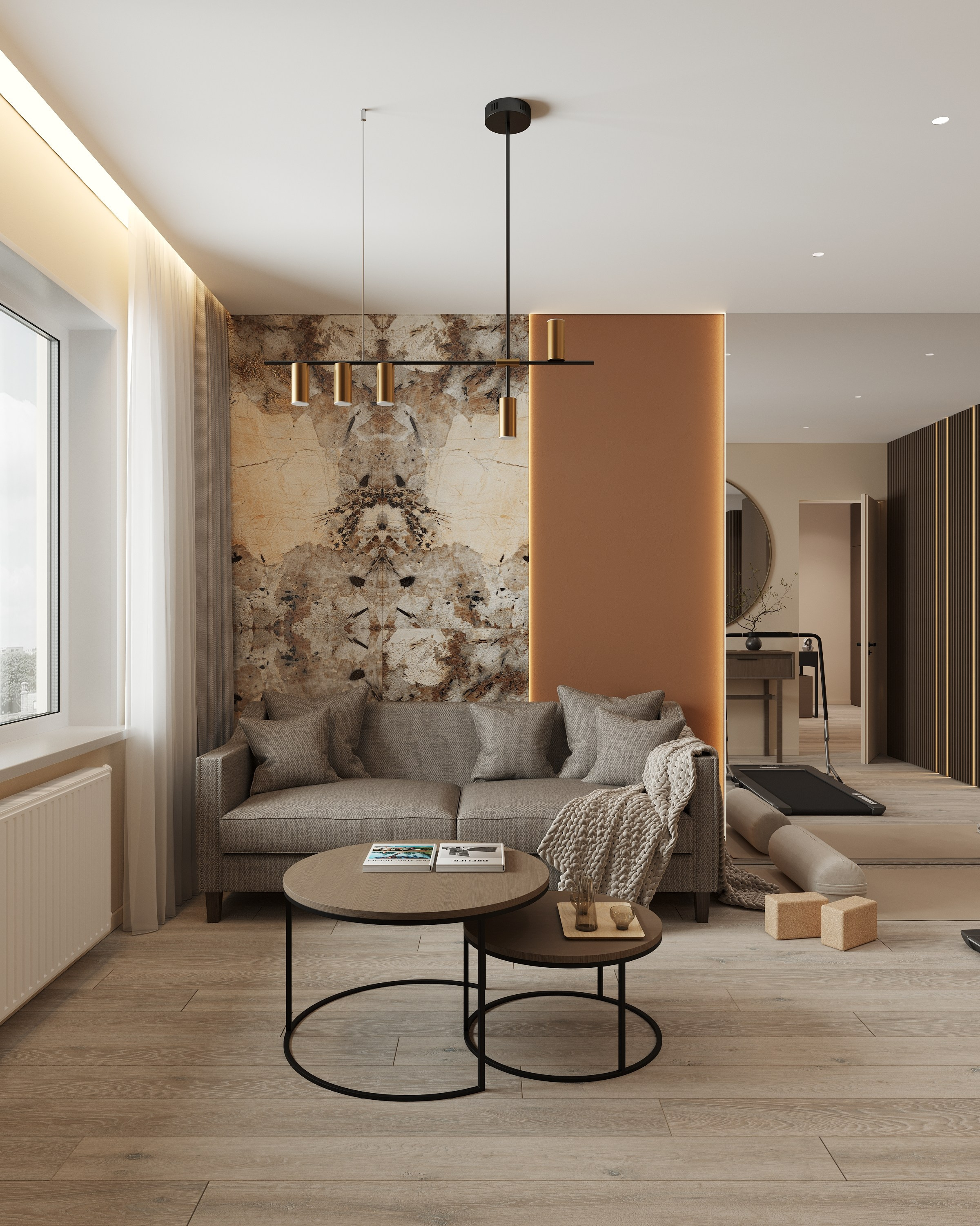 SPB | OFFICE WELL 59 м². 3d визуализатор Анастасия Науменко