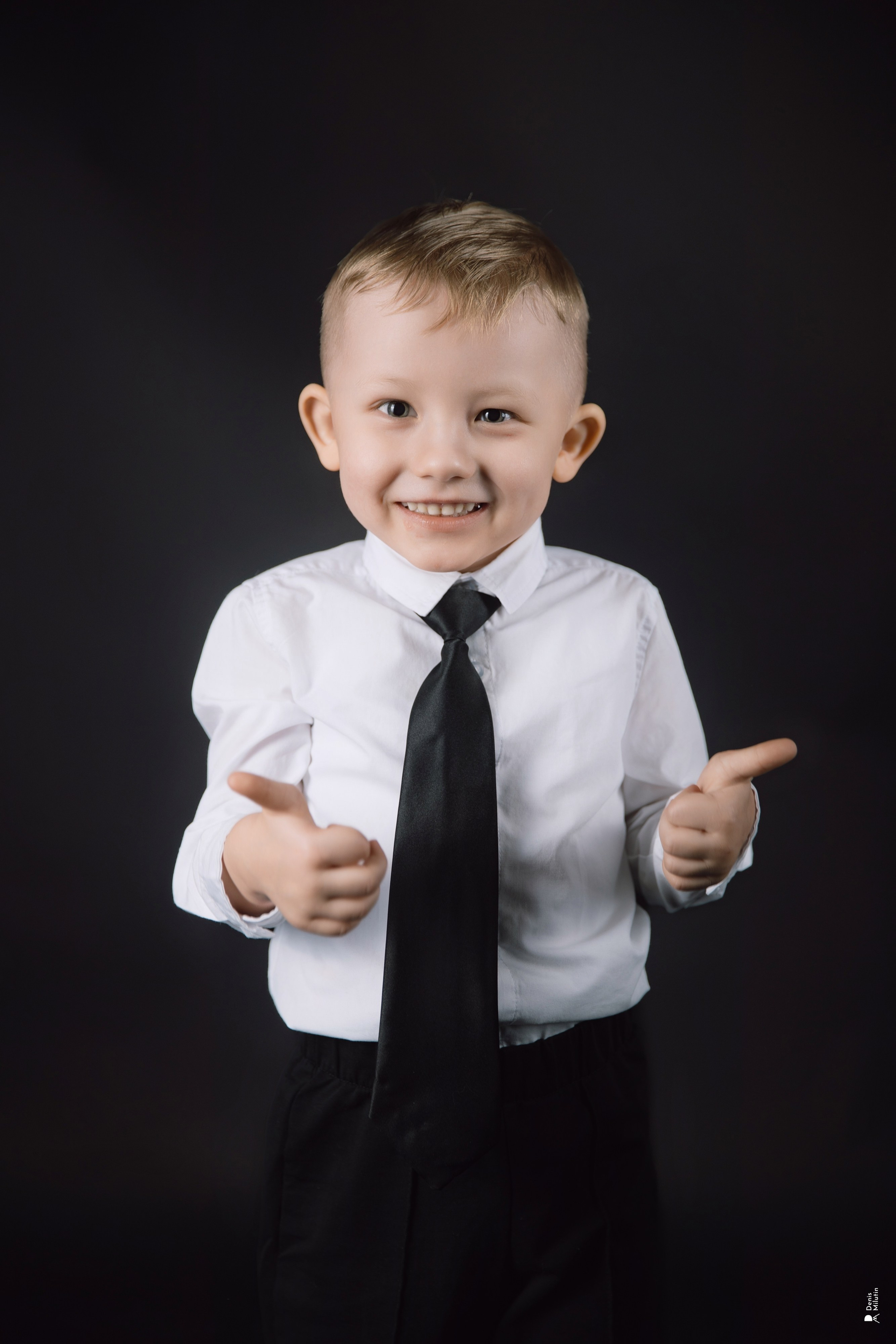 Дети и шарики. Портретный фотограф Денис Милютин