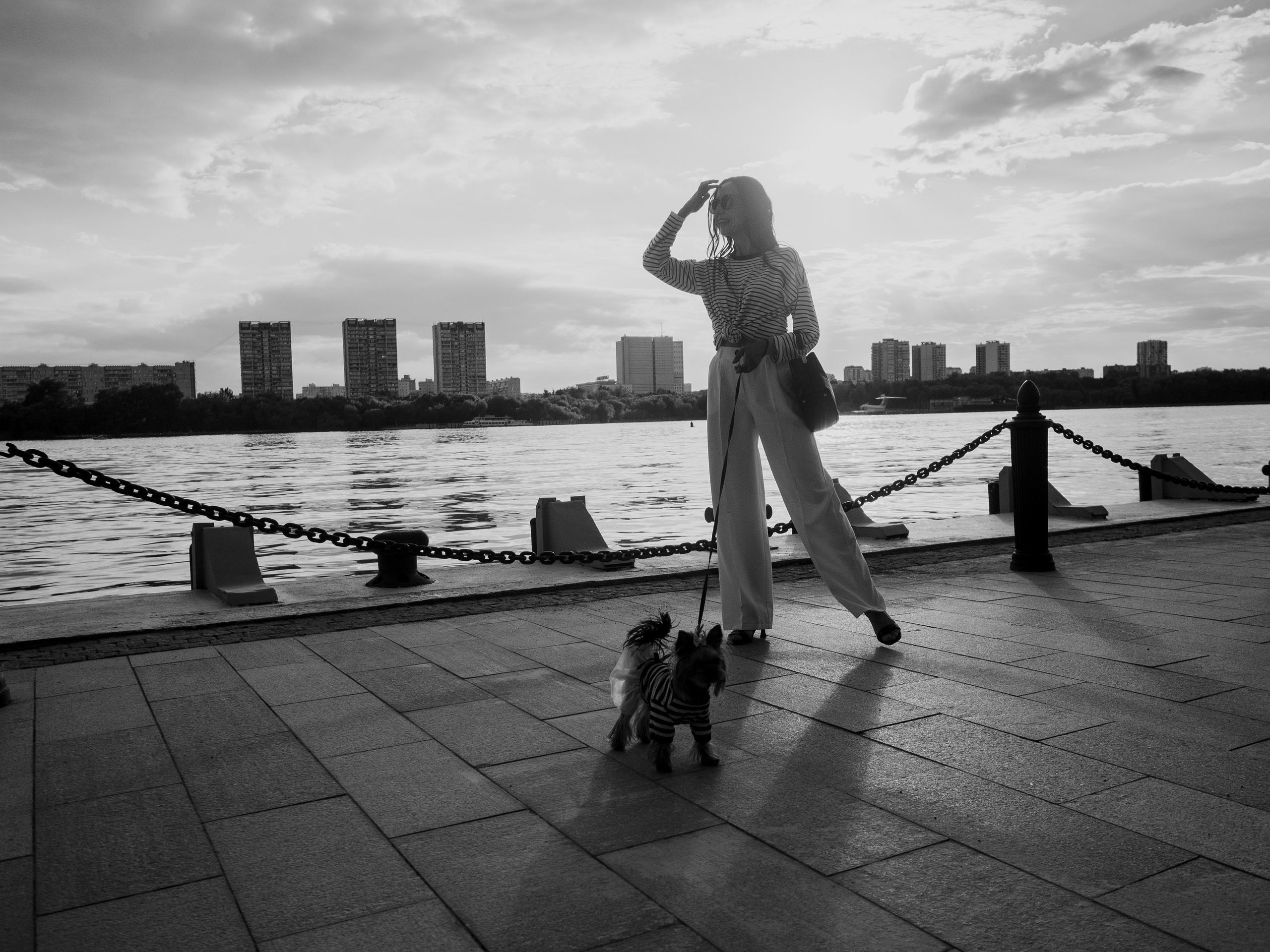 Фотопрогулка с питомцем. Маруся Машкова • Фотограф в Москве