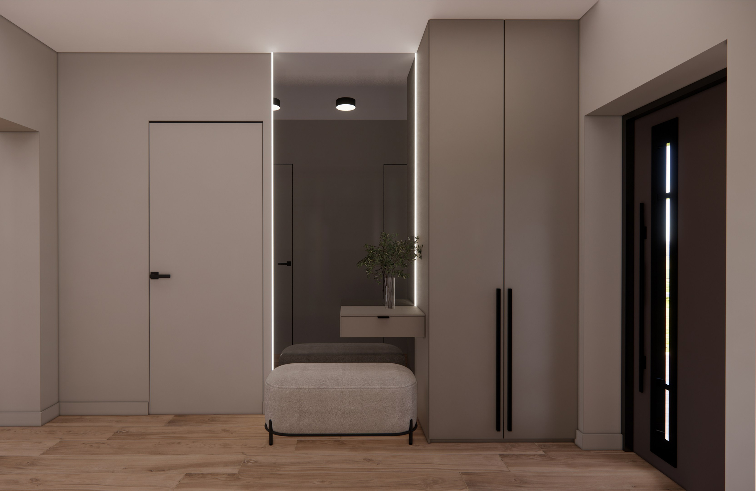 Дуплекс 120 м² в КП ВП-лайт (совместная работа с Любовью Поляковой designpolyakova.ru). Push-design.ru