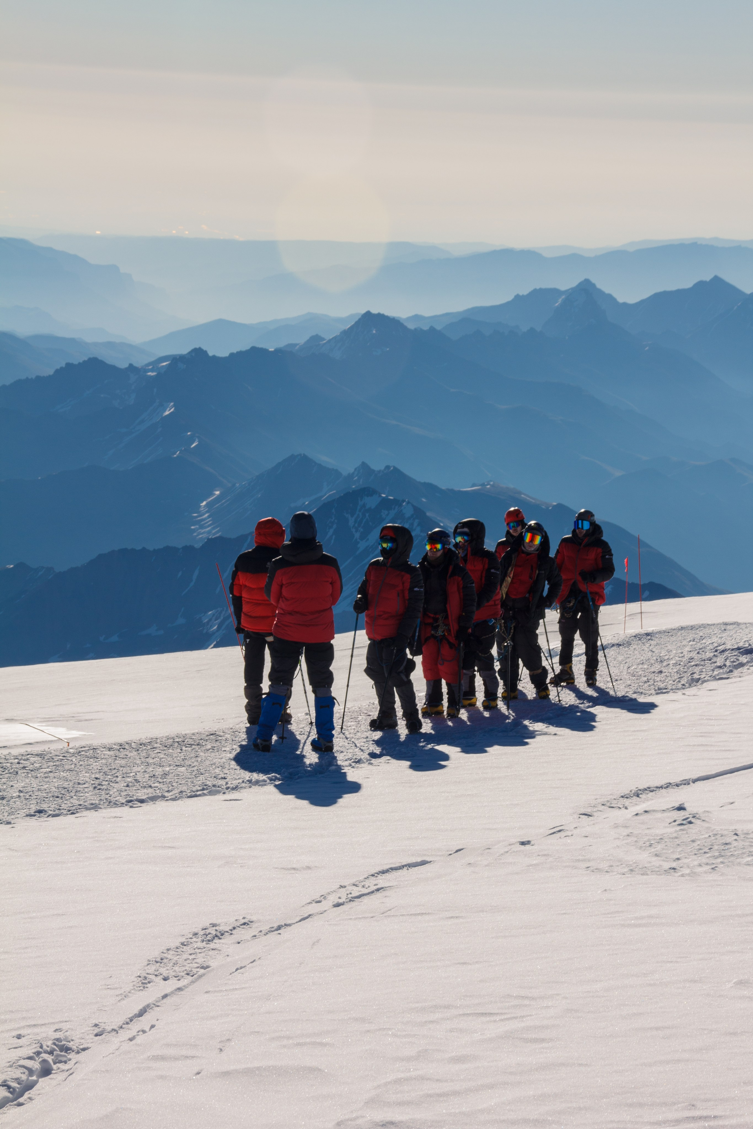 Восхождение на Эльбрус (пример съемки). Фотограф Котий Даниил