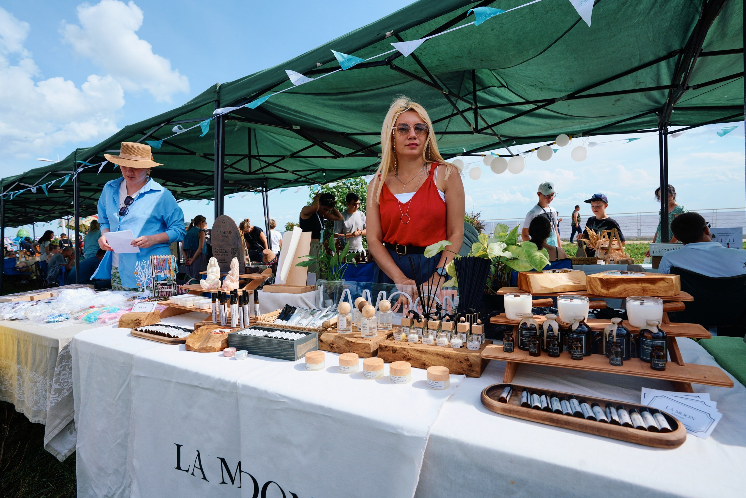 Пляжный маркет 2024, г. Лаишево. Фотограф Казань