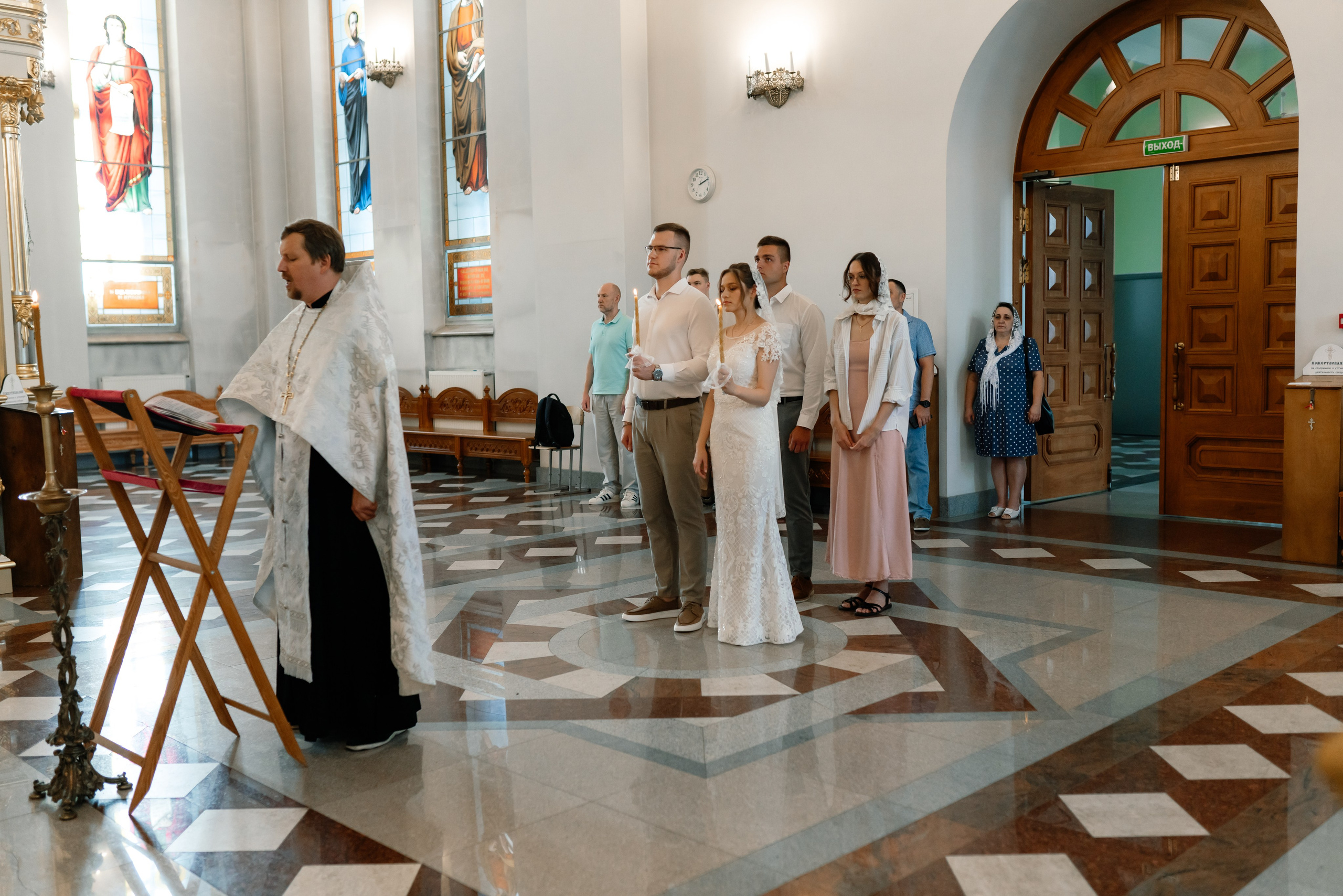 Венчание Одинцово Собор Георгия Победоносца. Семейный фотограф Одинцово Москва Наталия Черенкова