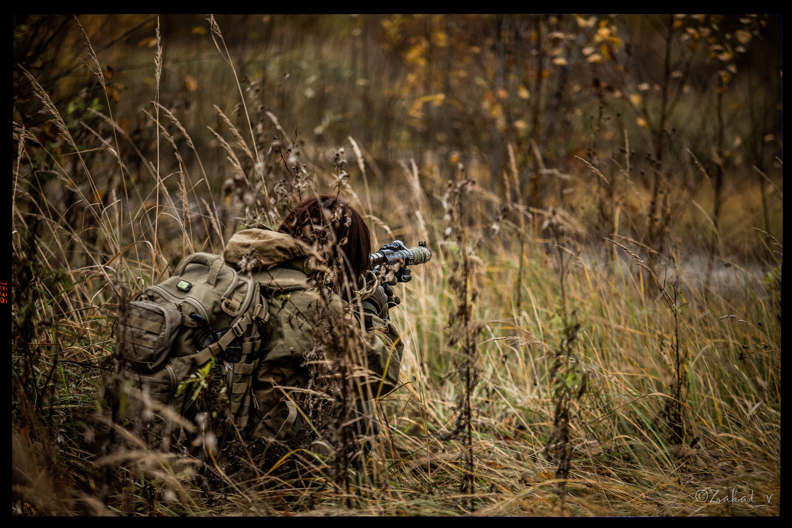 Жанровая постановочная фотосъемка «Сталкер Ракета». Репортажный фотограф, Москва, Закат