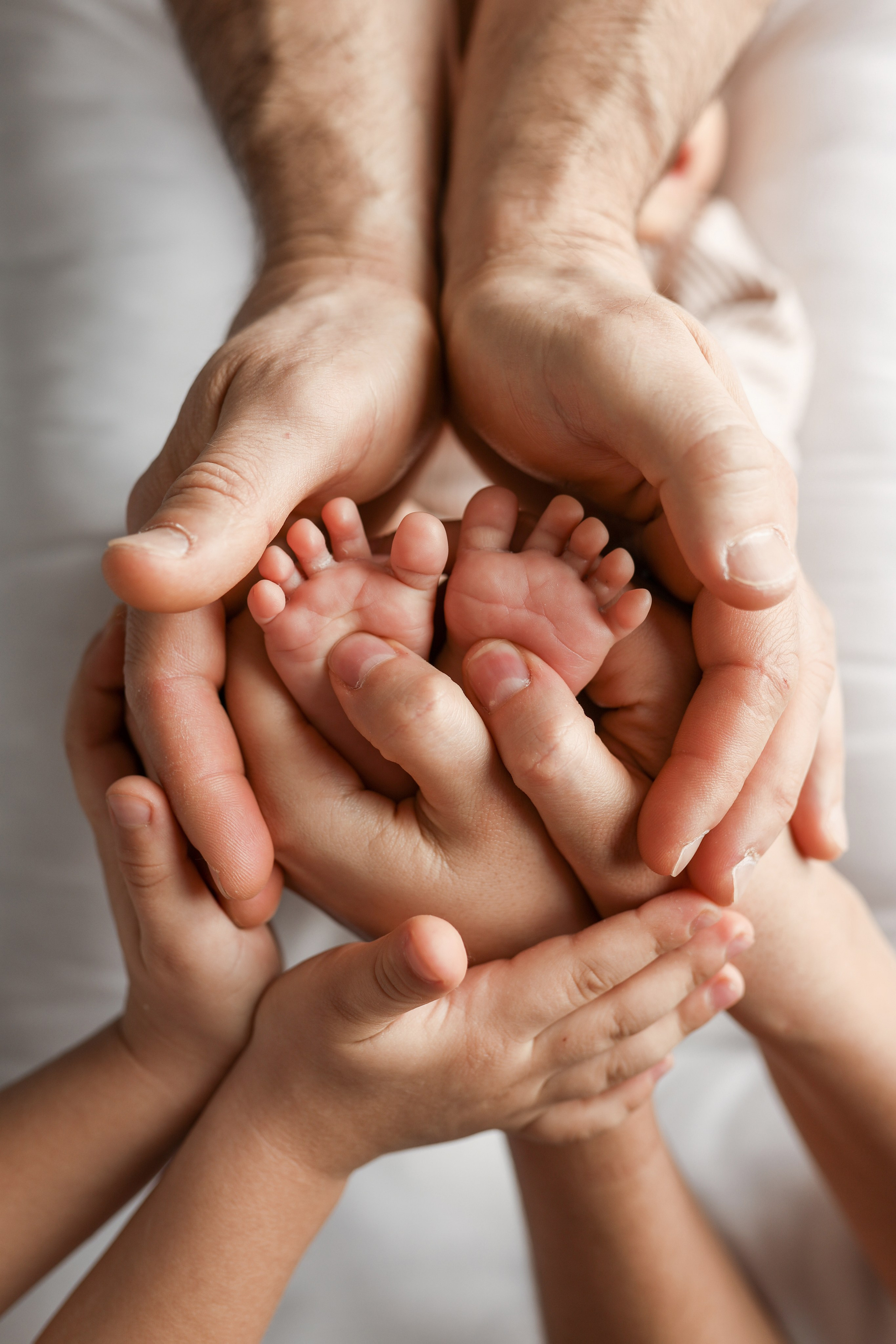 Фотосессия новорожденных в Москве