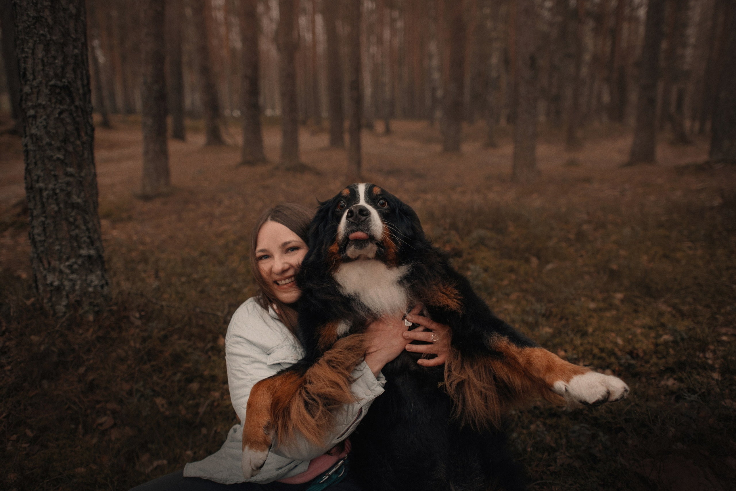 Прогулка: берн Пума, Фрэнк и Юля в Питере. Портфолио