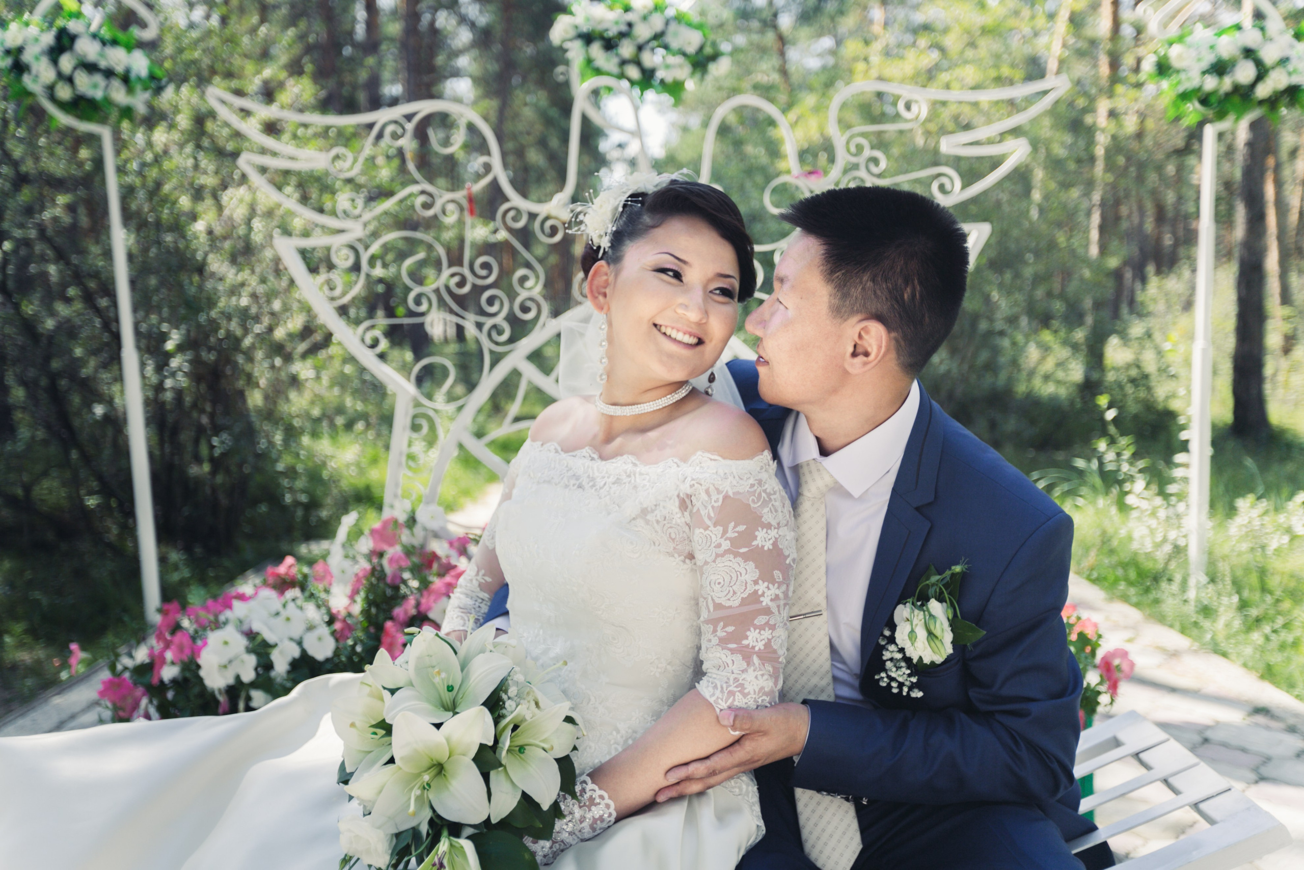 Летнее свадебное фото. Фотограф Надежда Куин, Якутск