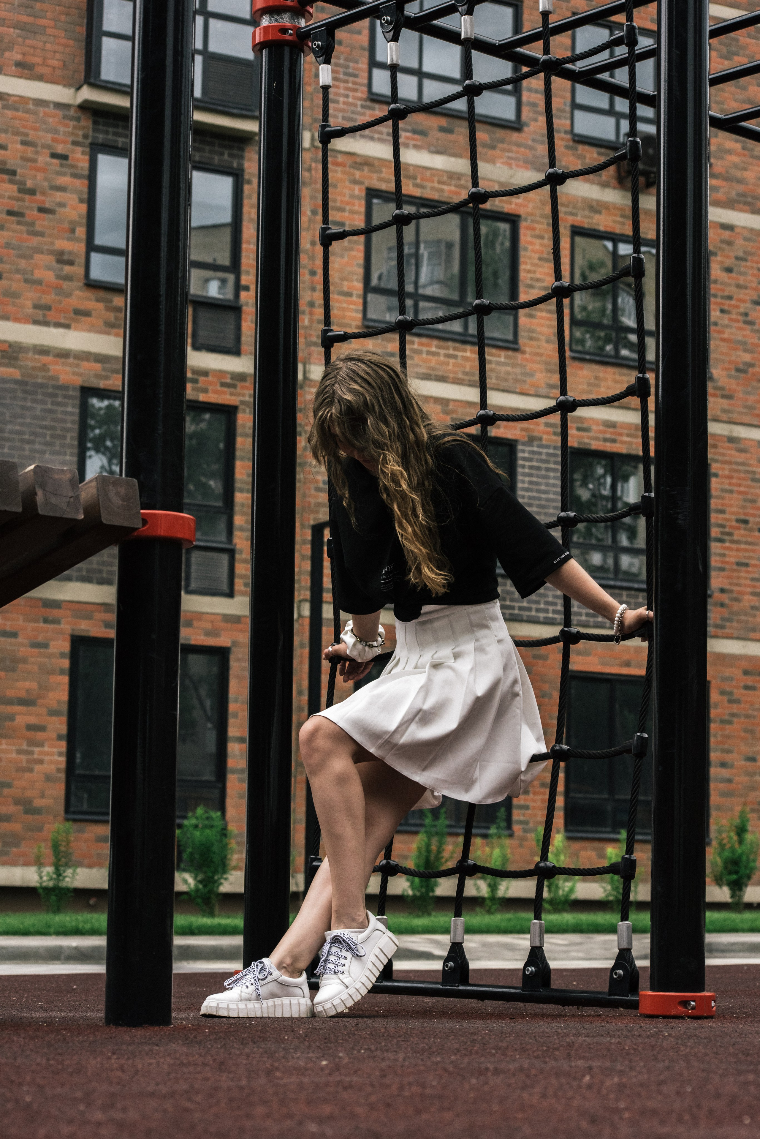 Фотосессия девушки в городе. Прогулочная фотосессия