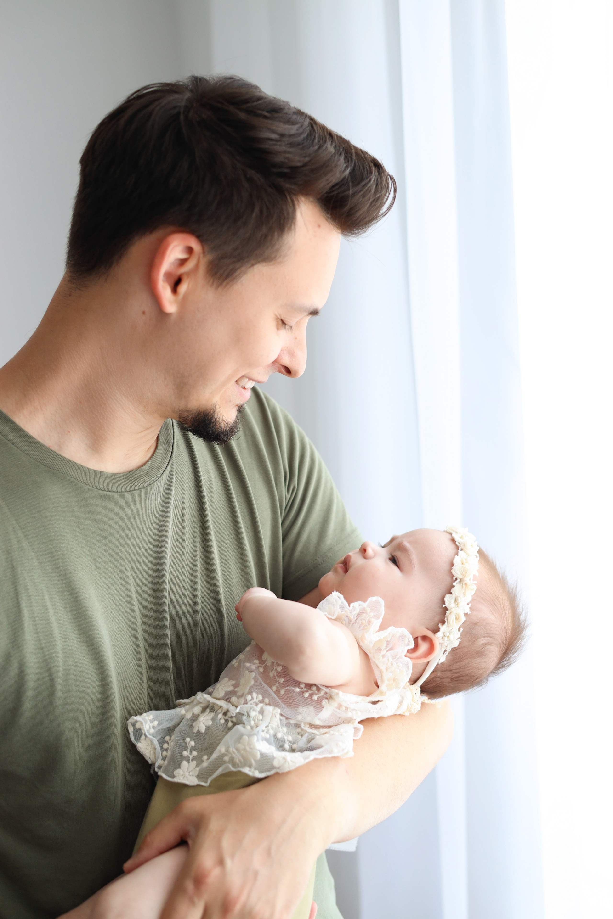 Фотосессия Василисы в студии в Бутово. Фотограф новорожденных Москва. Ньюборн фотограф Москва