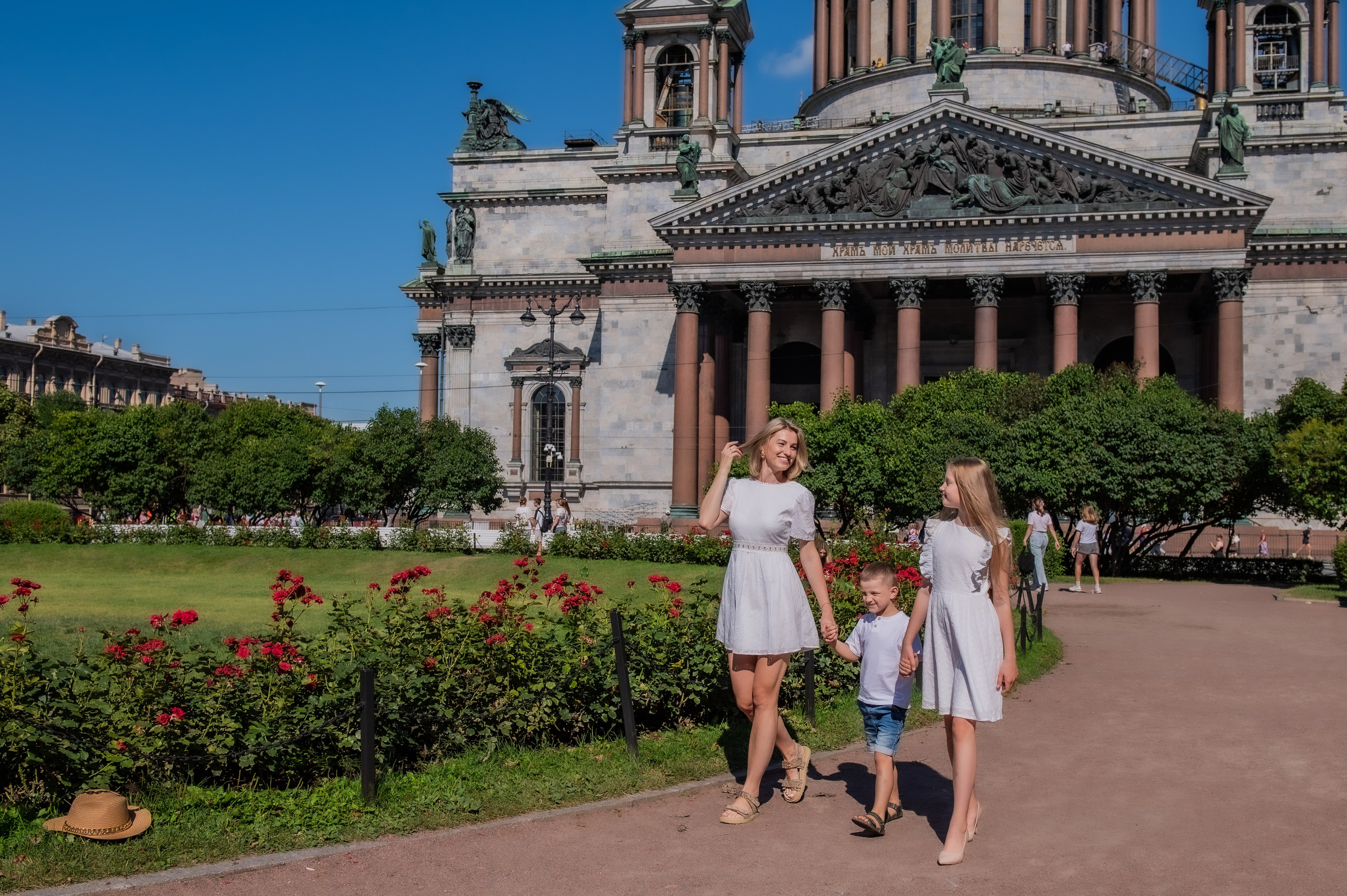 Семейная на Исаакиевском Соборе. Свадебный и семейный фотограф в Санкт-Петербурге — Мария Черепанова