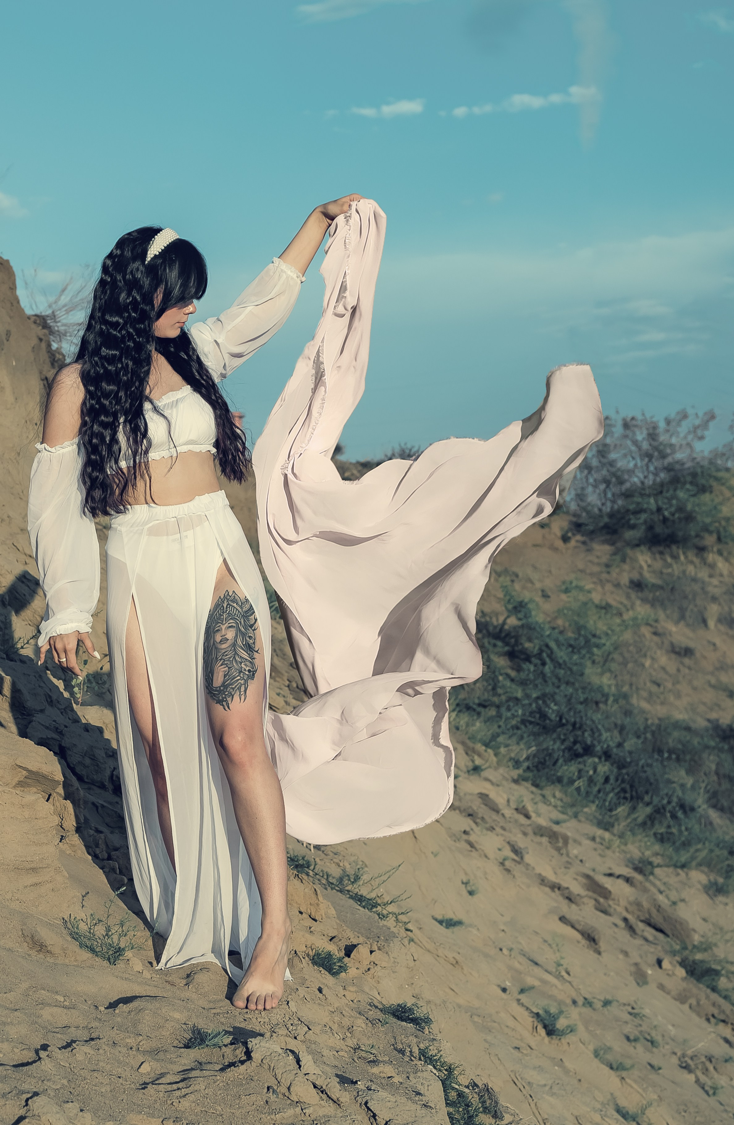 Снежанна — песок. Фотограф Юлия Левандовская, п.Ясногорск