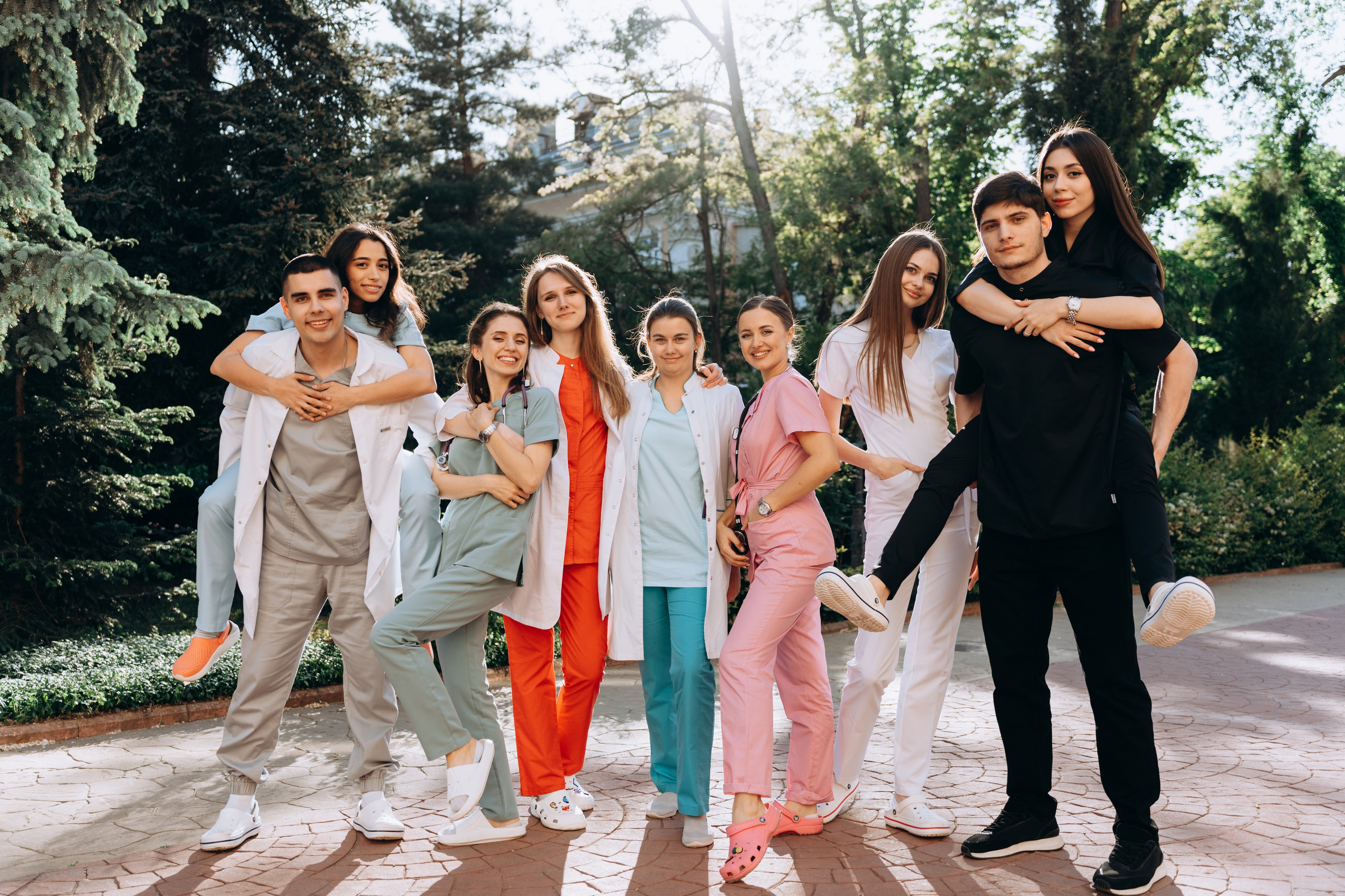 Фотосессия для медицинского коллектива. Портретный свадебный фотограф Крым | Евгения Щитенко