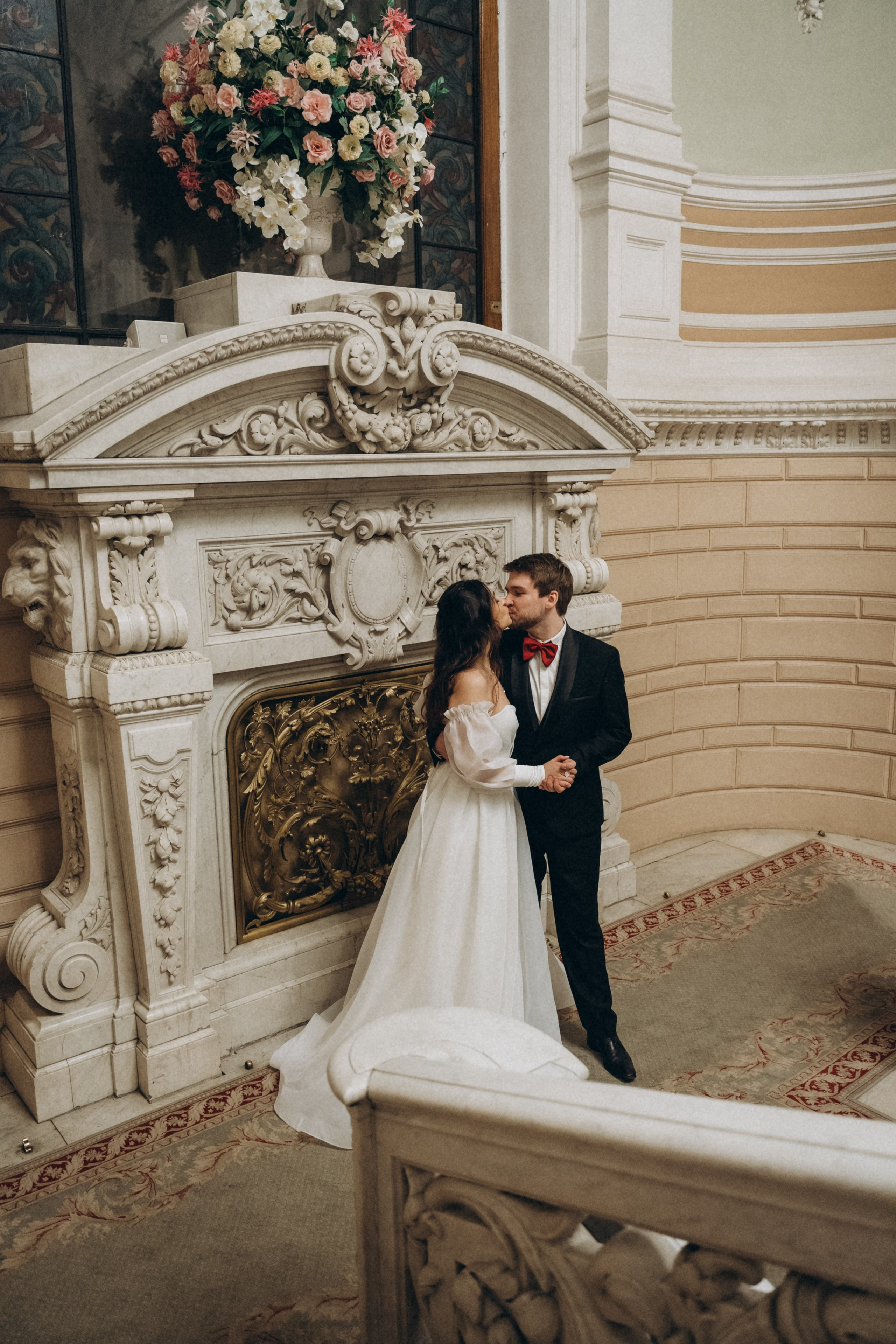 Любовь в 1-м Дворце Бракосочетания. Фотограф в Санкт-Петербурге — Лучина Екатерина