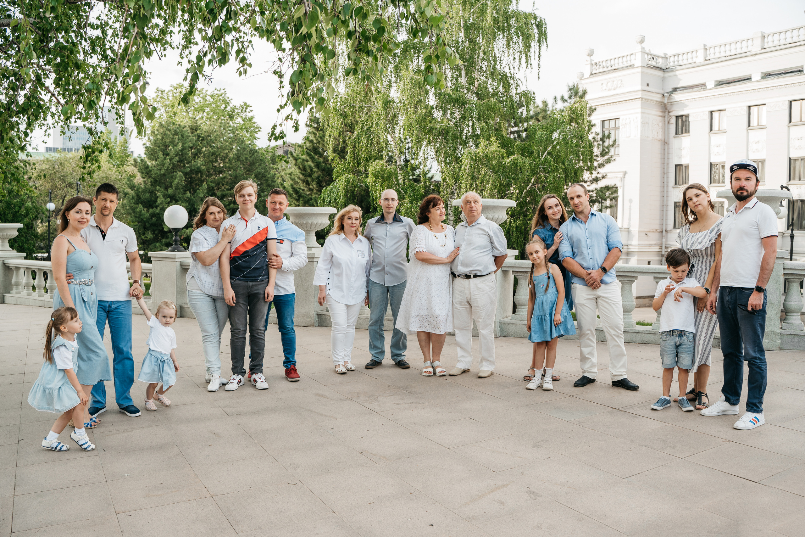 Большая семейная фотосессия. Фотограф Татьяна Мамонтова