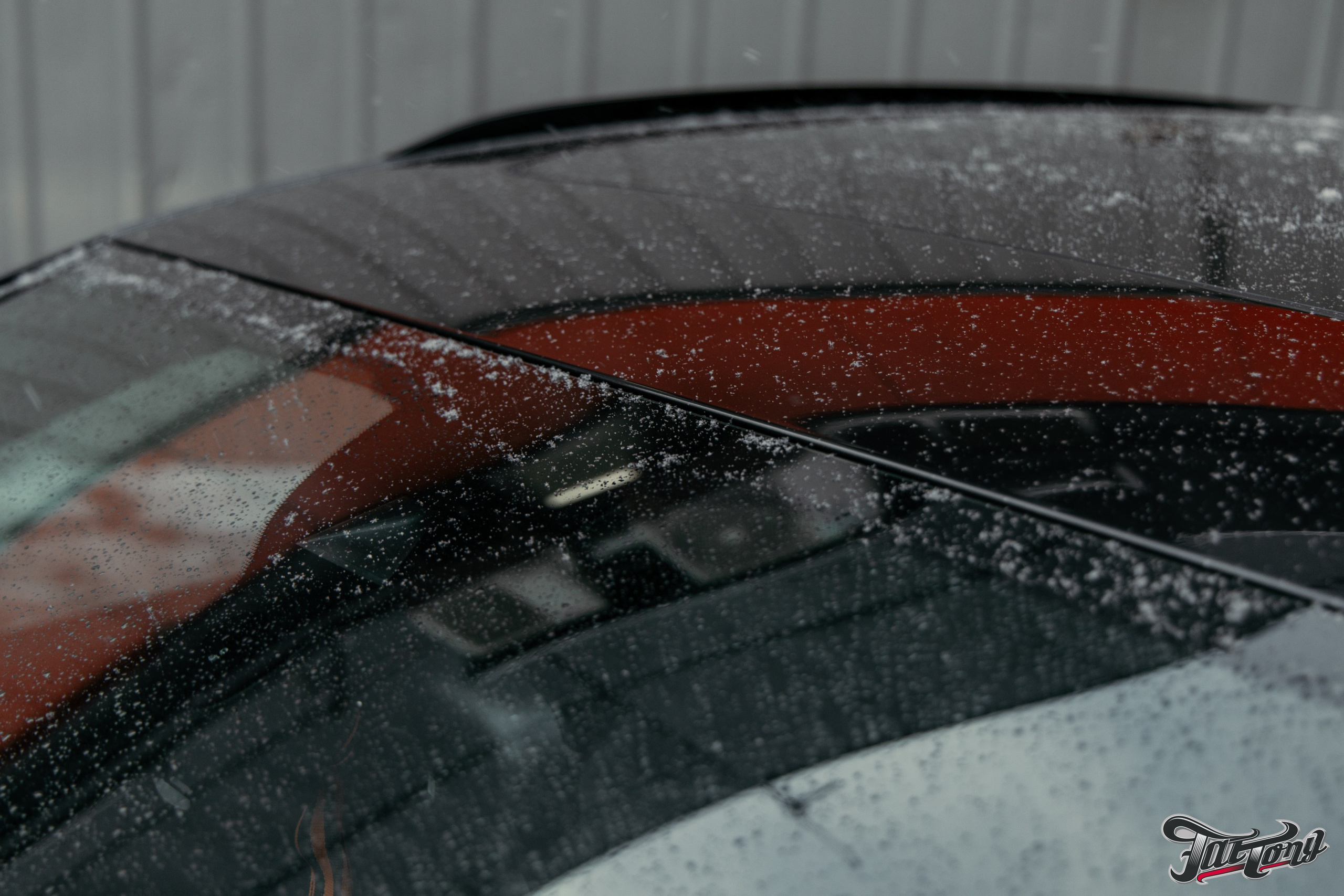 Audi S4 полный окрас кузова, кузовные работы и антихром. DeLorein