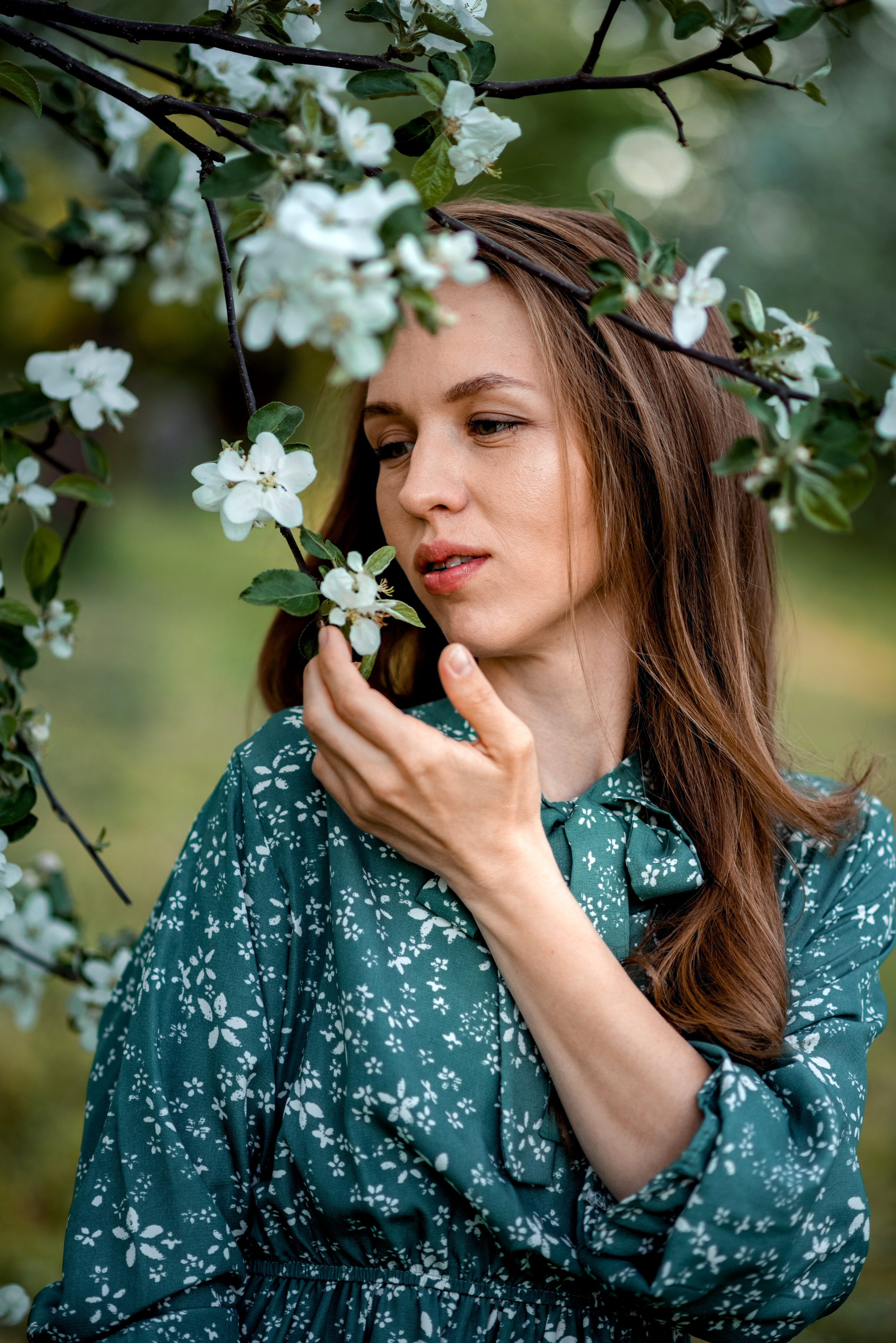 Семейная фотосессия в цветении. Ясная Поляна. Семейный и детский фотограф в Туле Светлана Воронкова