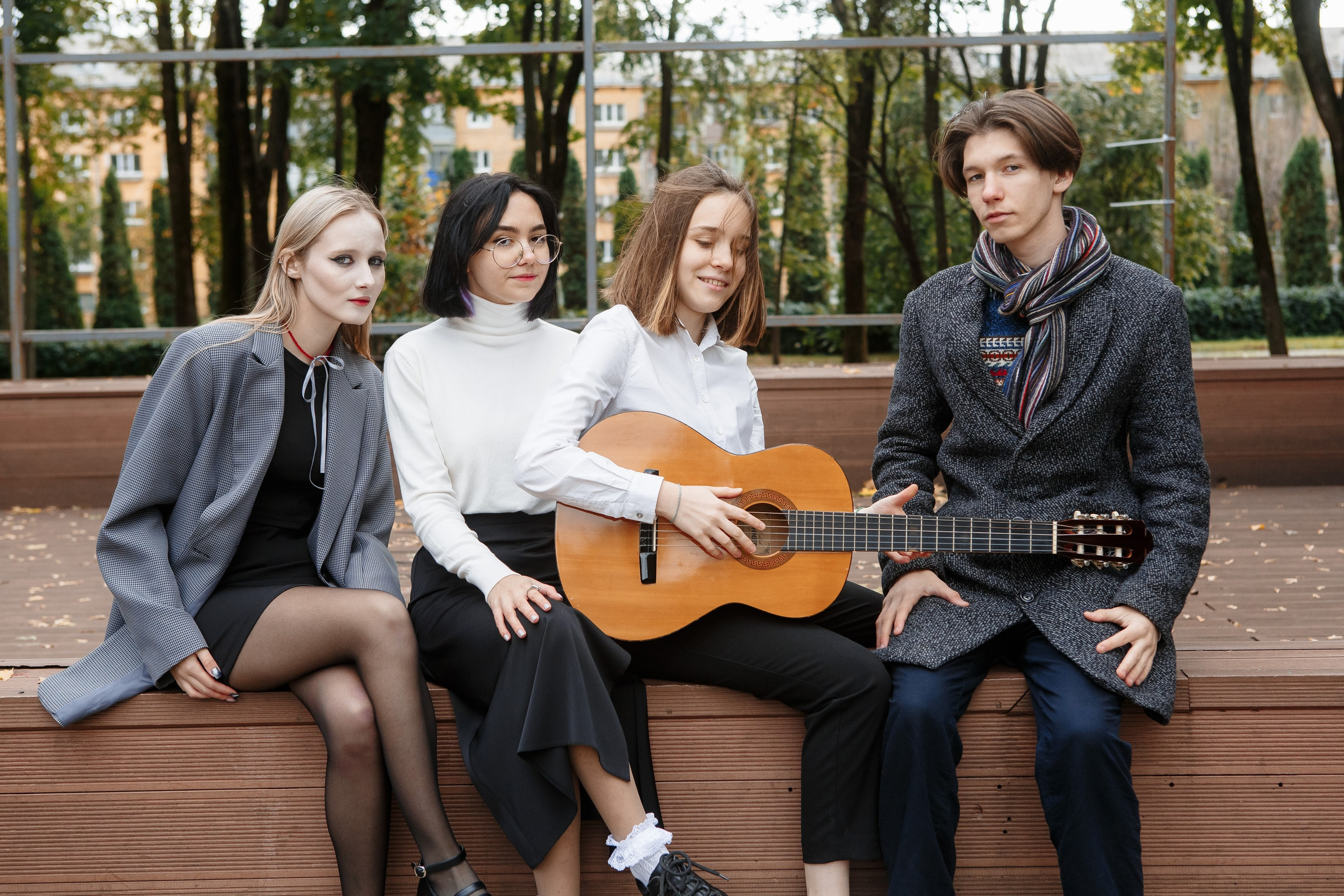 Осень Гимназия 12 11 А 2023. Свадебный и портретный Фотограф в Липецке Дмитрий Котюков