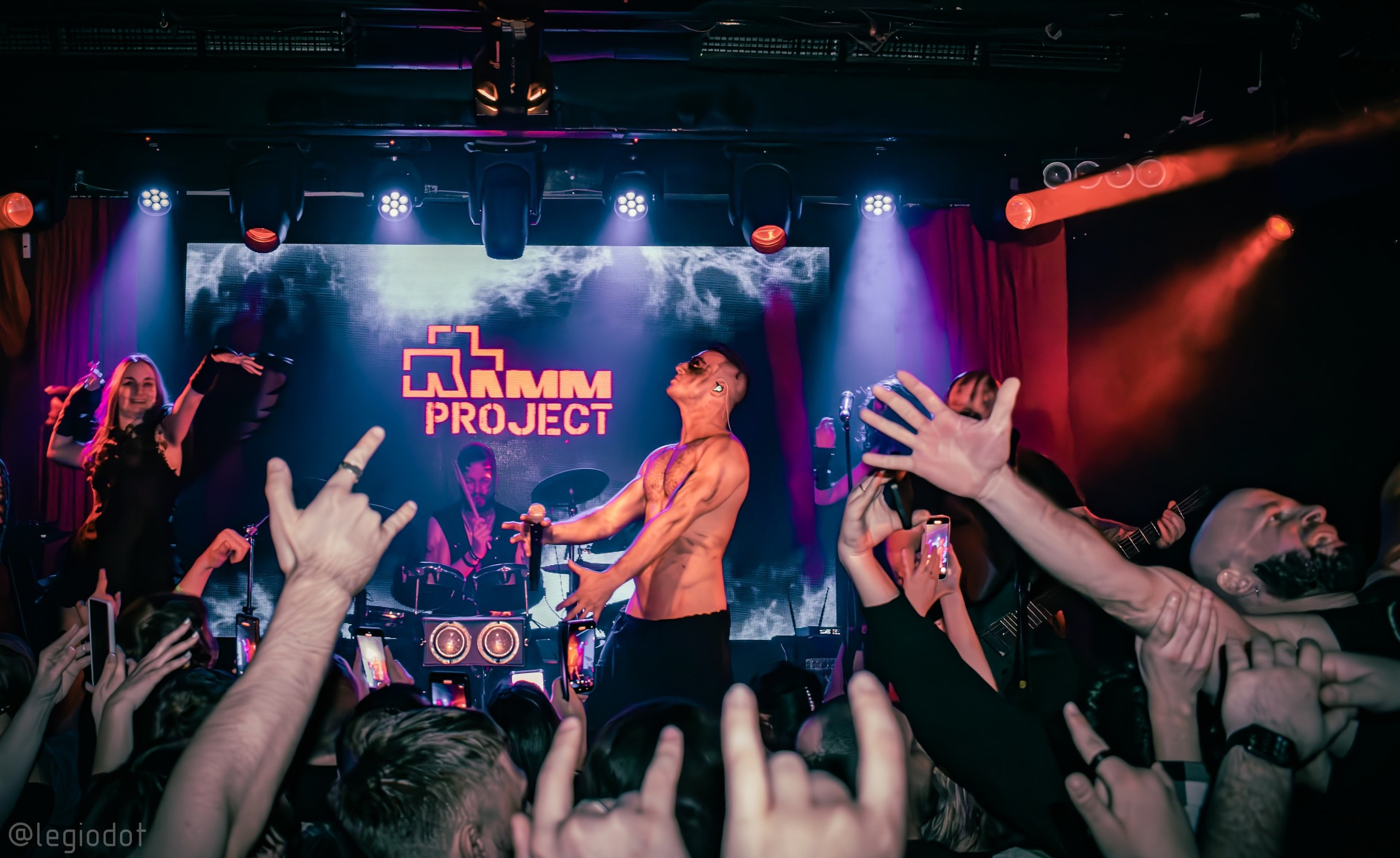 RAMMproJect 28.02.2025. Репортажный фотограф в Москве Legiodot