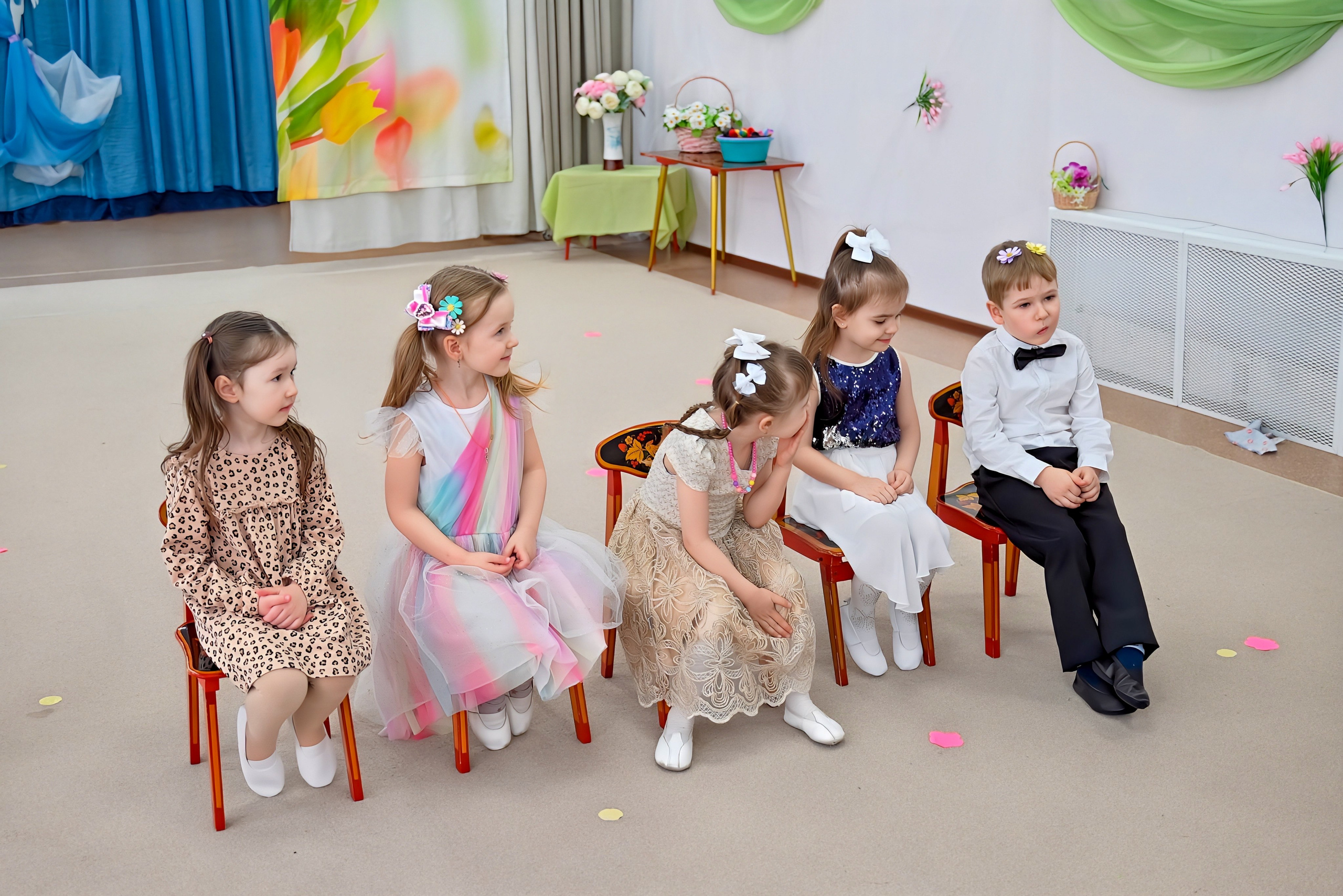 Праздник в группе «Дружная семейка». Семейный и детский фотограф Москва