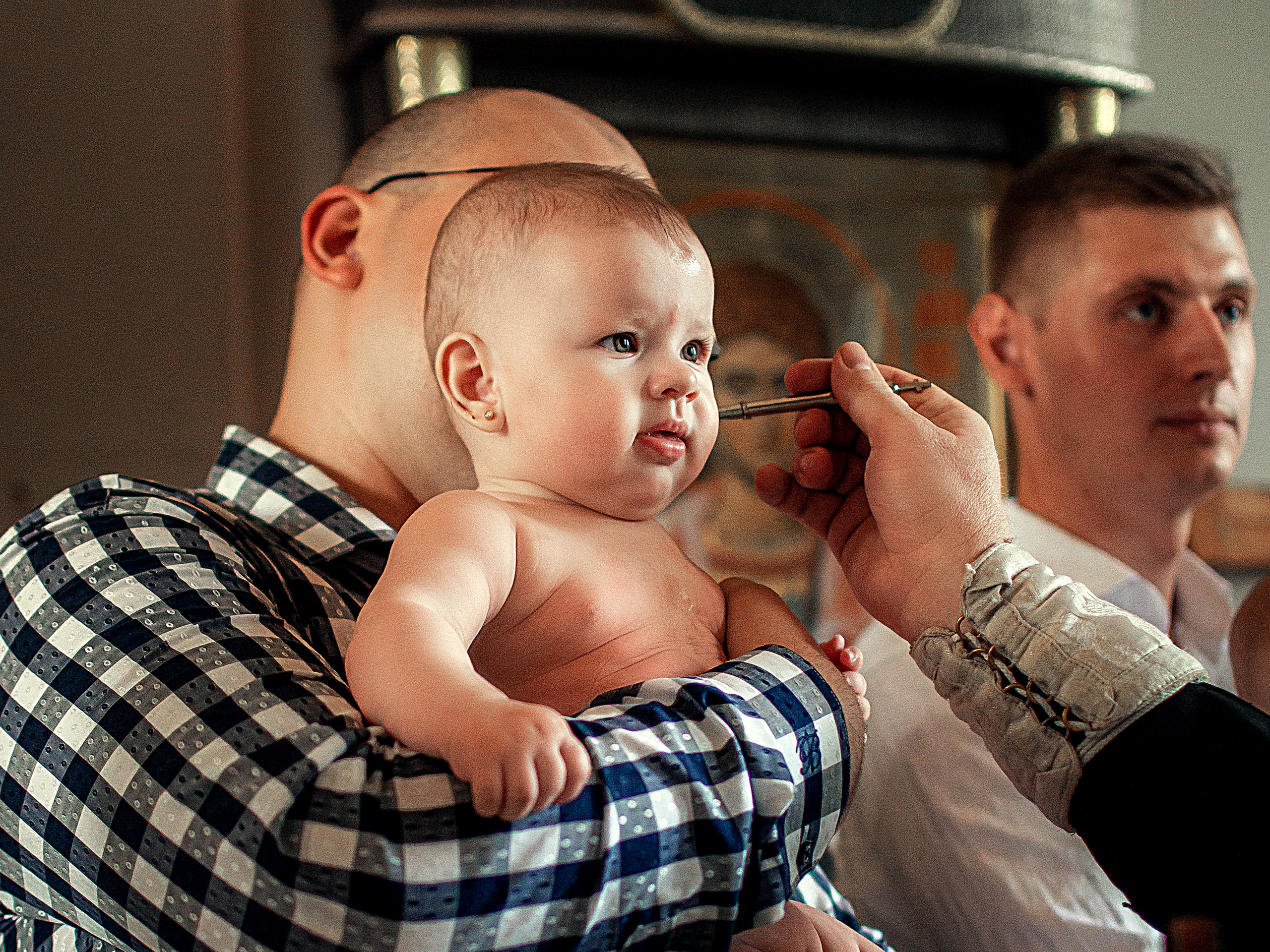 Крещение. Семейный и детский фотограф в Подольске и Москве