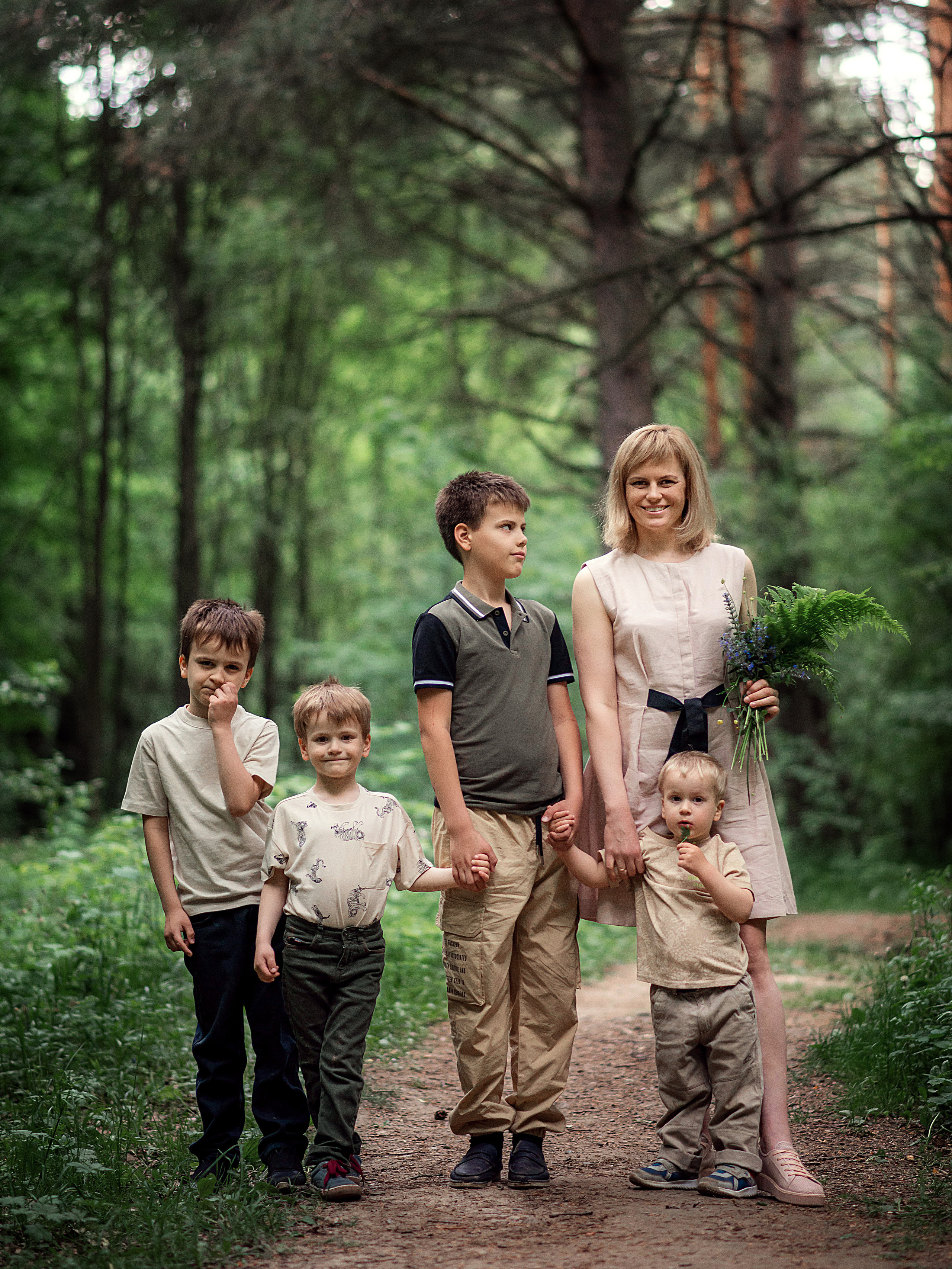 Большая семейная фотосессия. Семейный и детский фотограф в Подольске и Москве