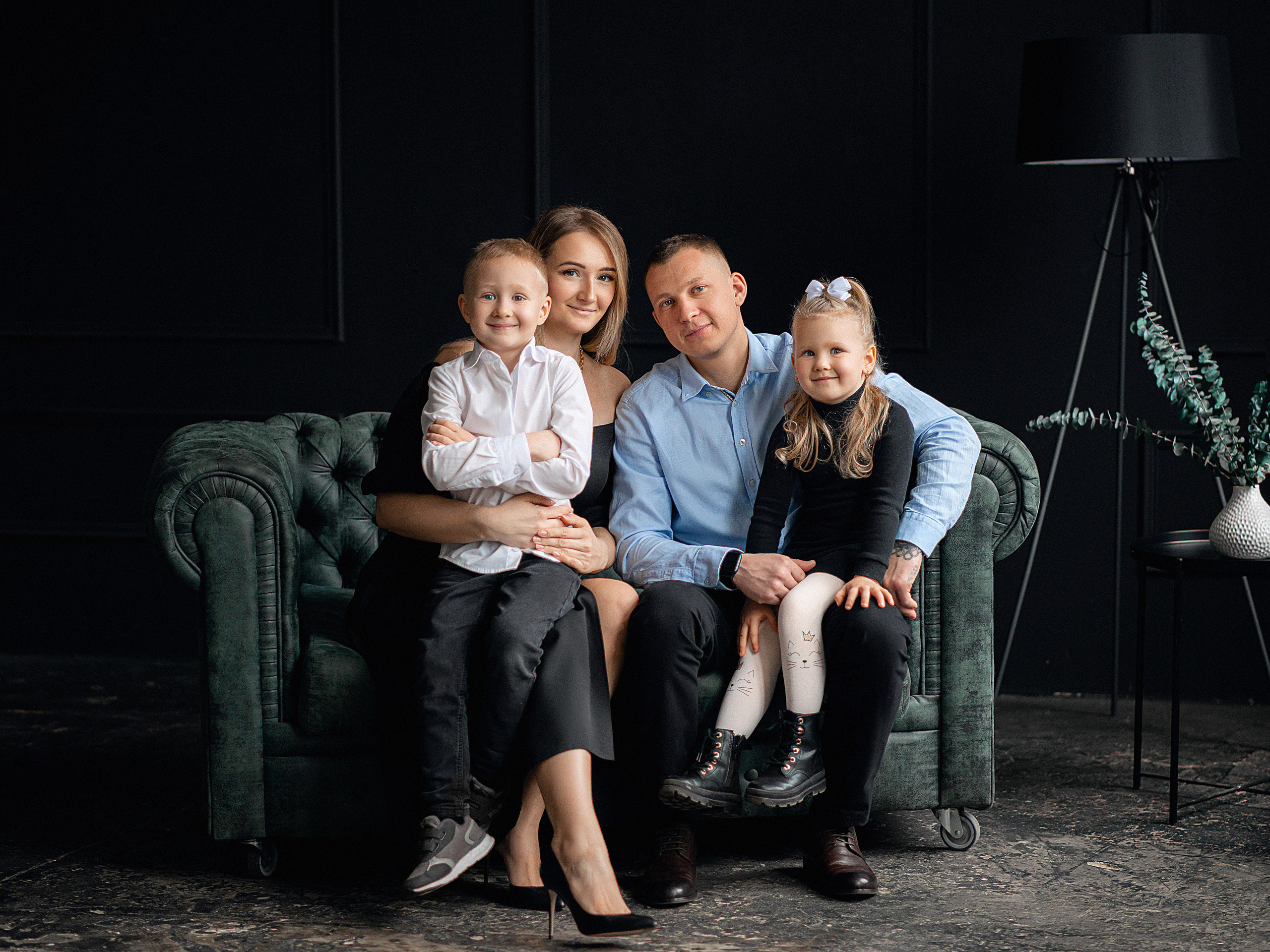 Большая семейная фотосессия. Семейный и детский фотограф в Подольске и Москве