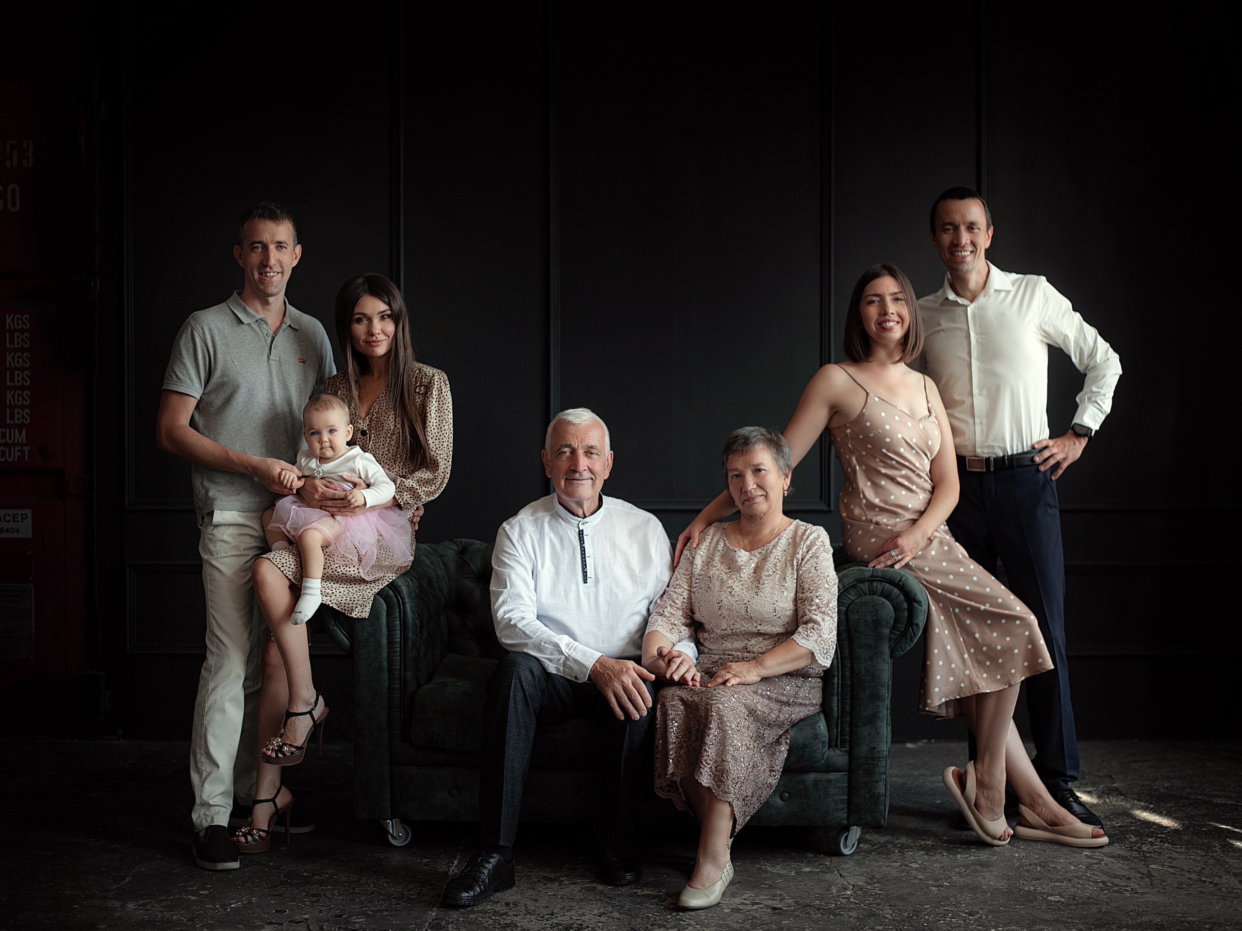 Большая семейная фотосессия. Семейный и детский фотограф в Подольске и Москве