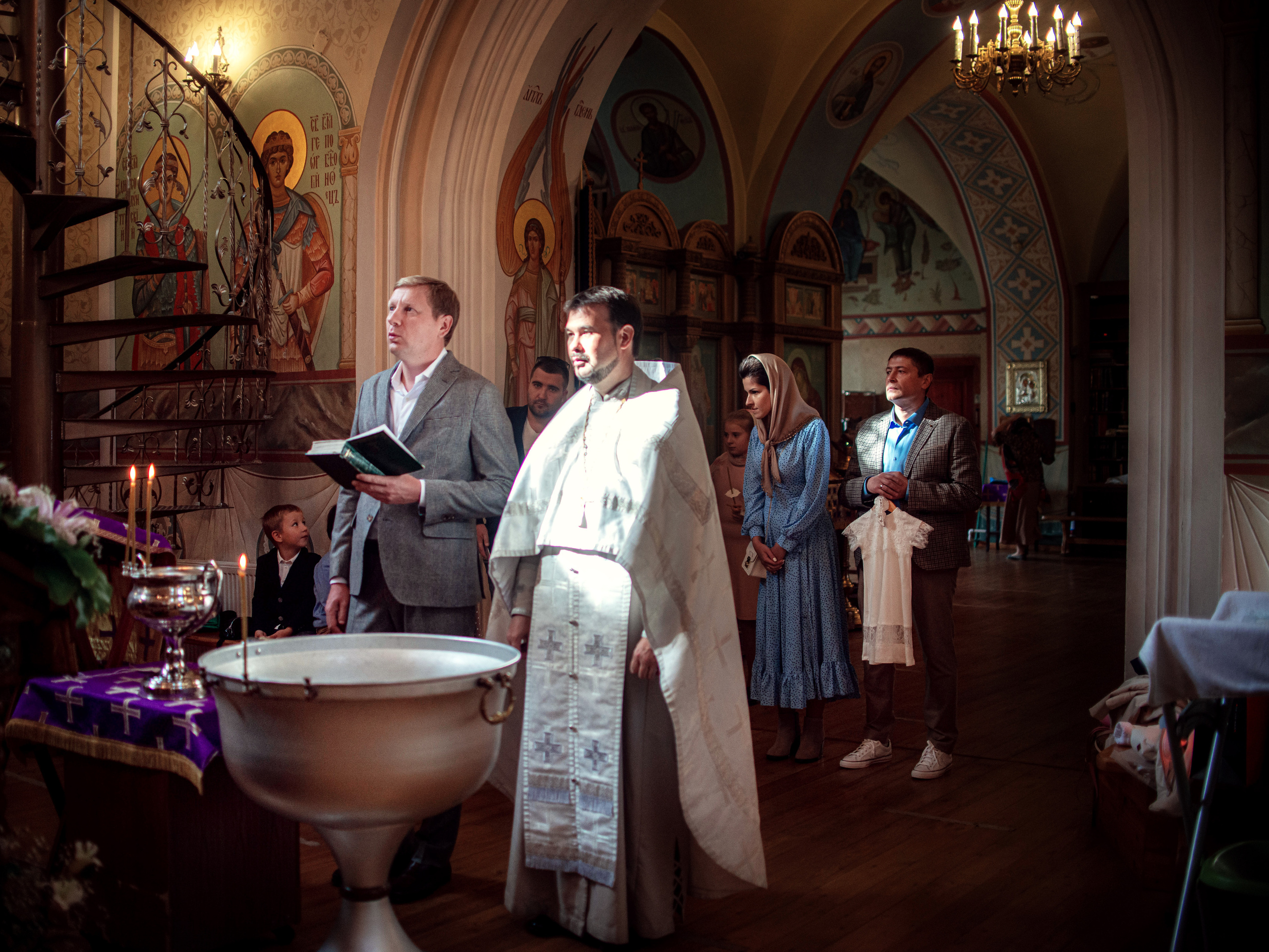 Крещение. Семейный и детский фотограф в Подольске и Москве