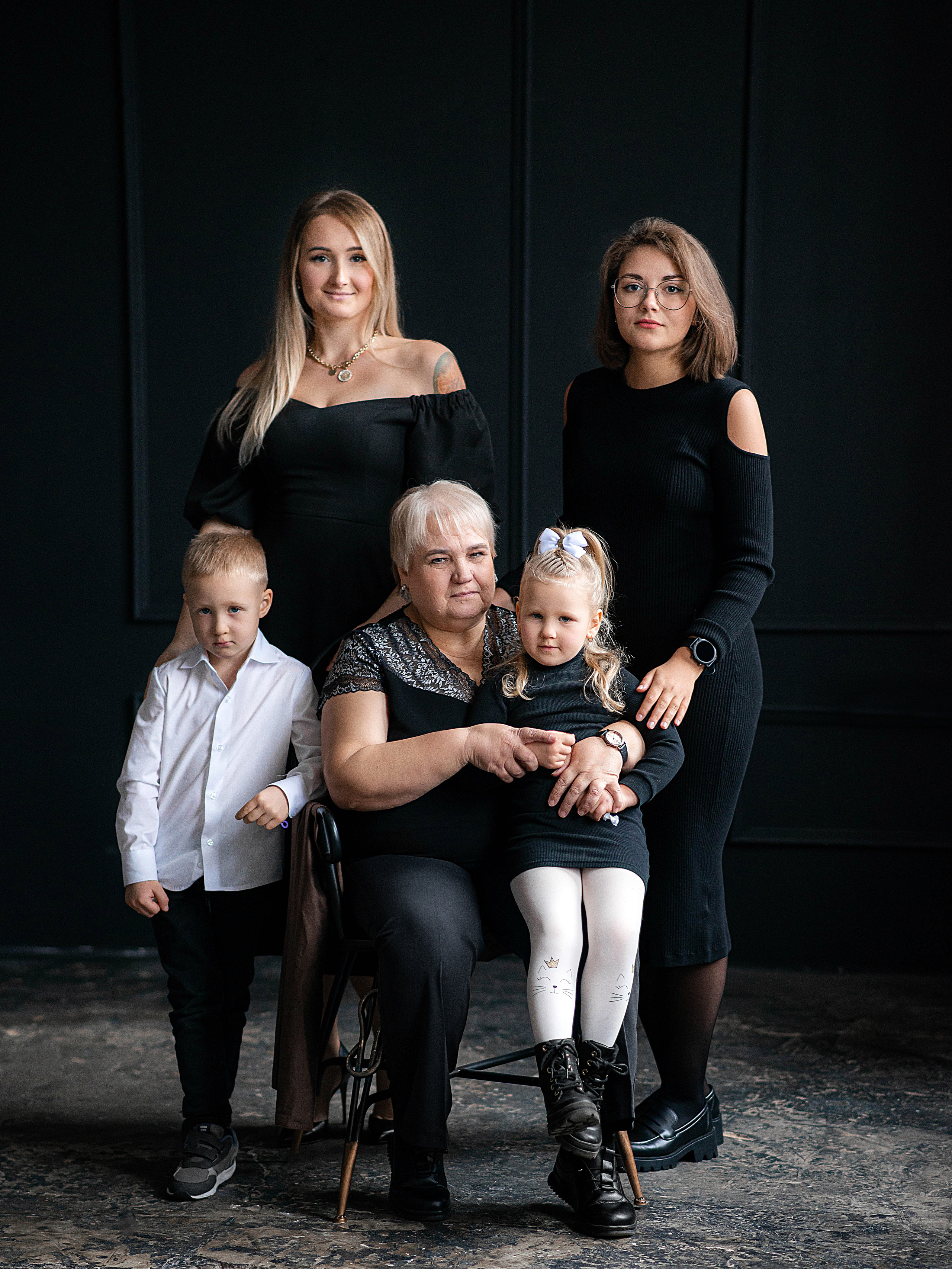 Большая семейная фотосессия. Семейный и детский фотограф в Подольске и Москве