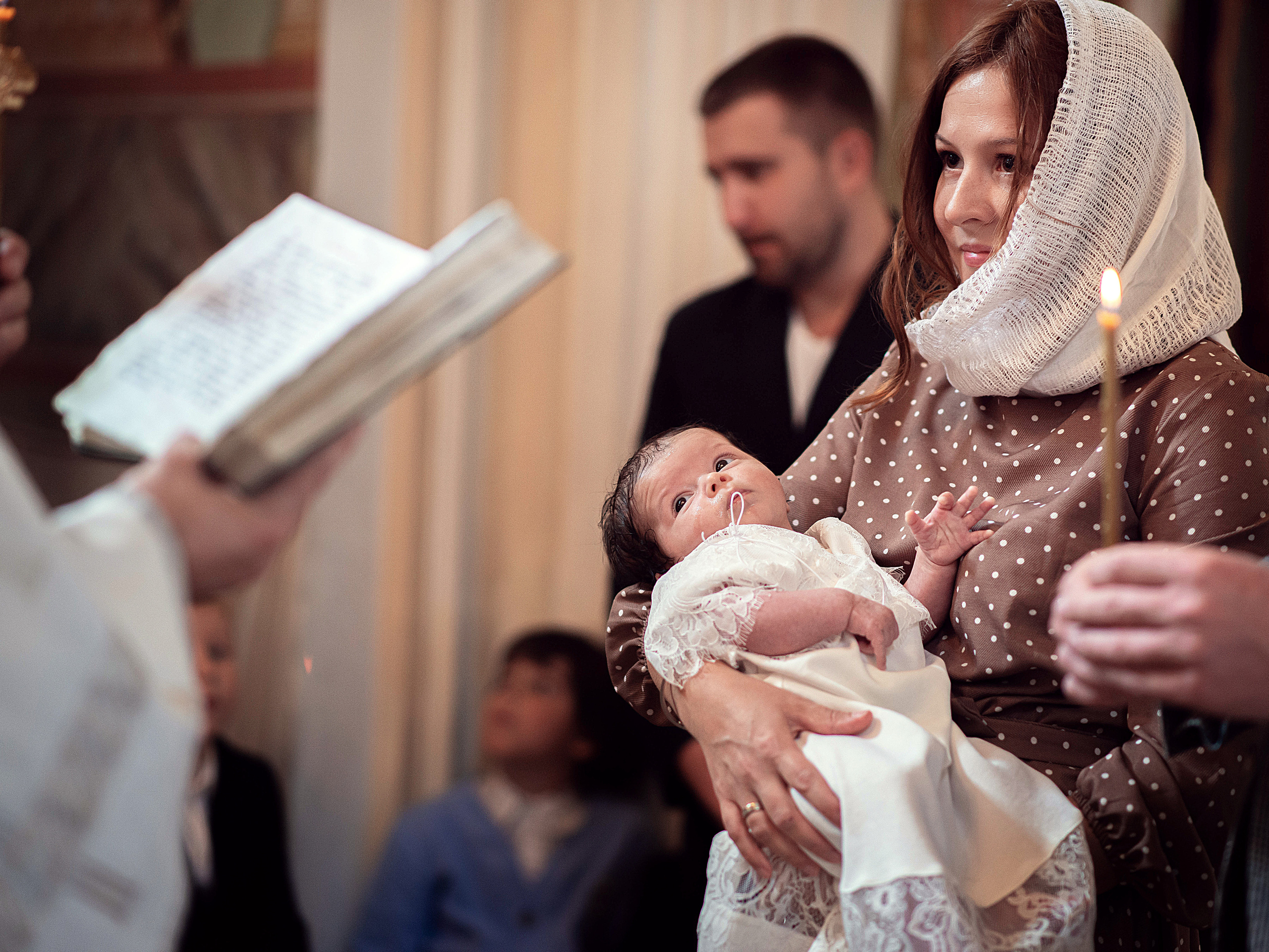 Крещение. Семейный и детский фотограф в Подольске и Москве