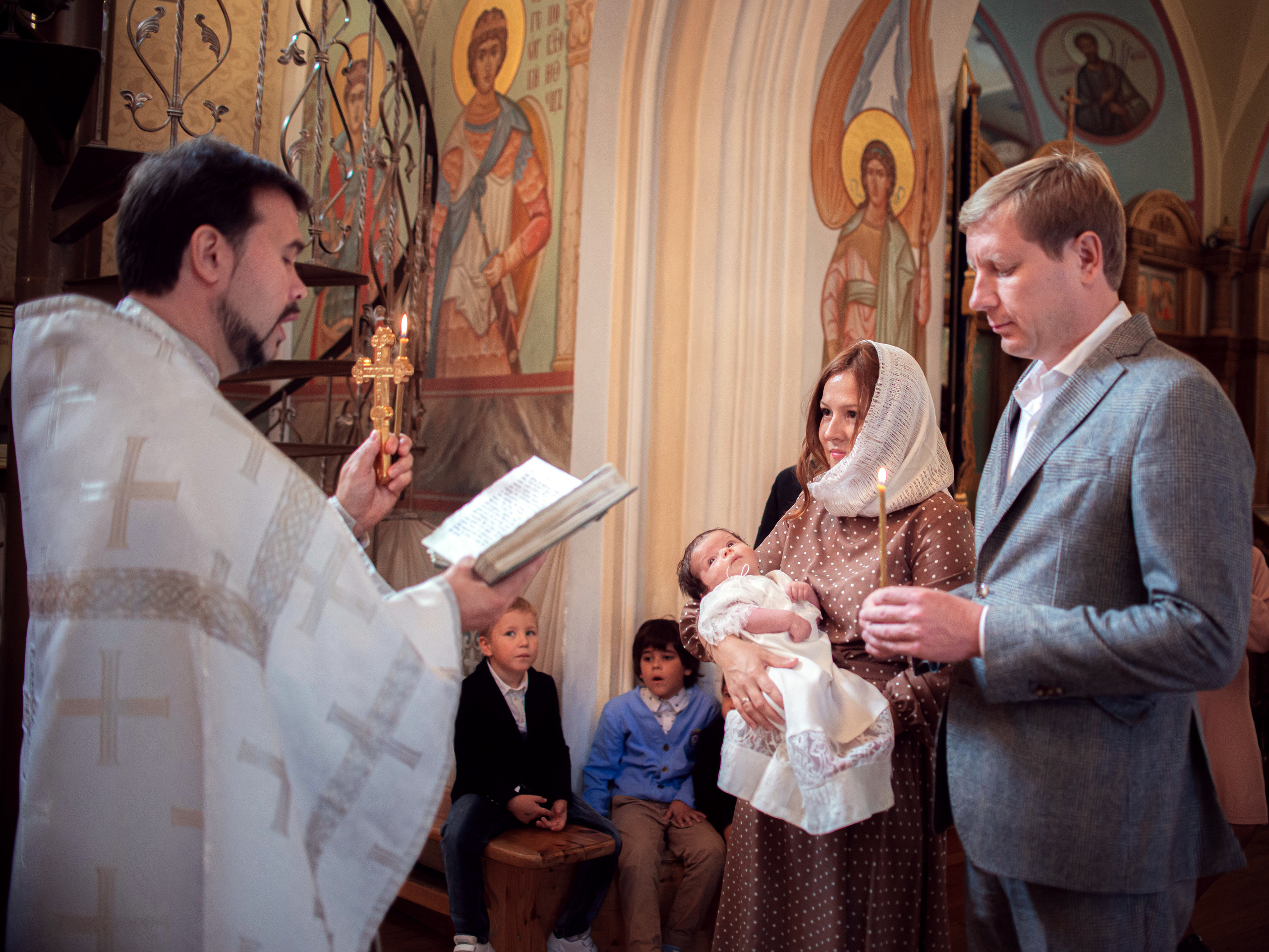 Крещение. Семейный и детский фотограф в Подольске и Москве