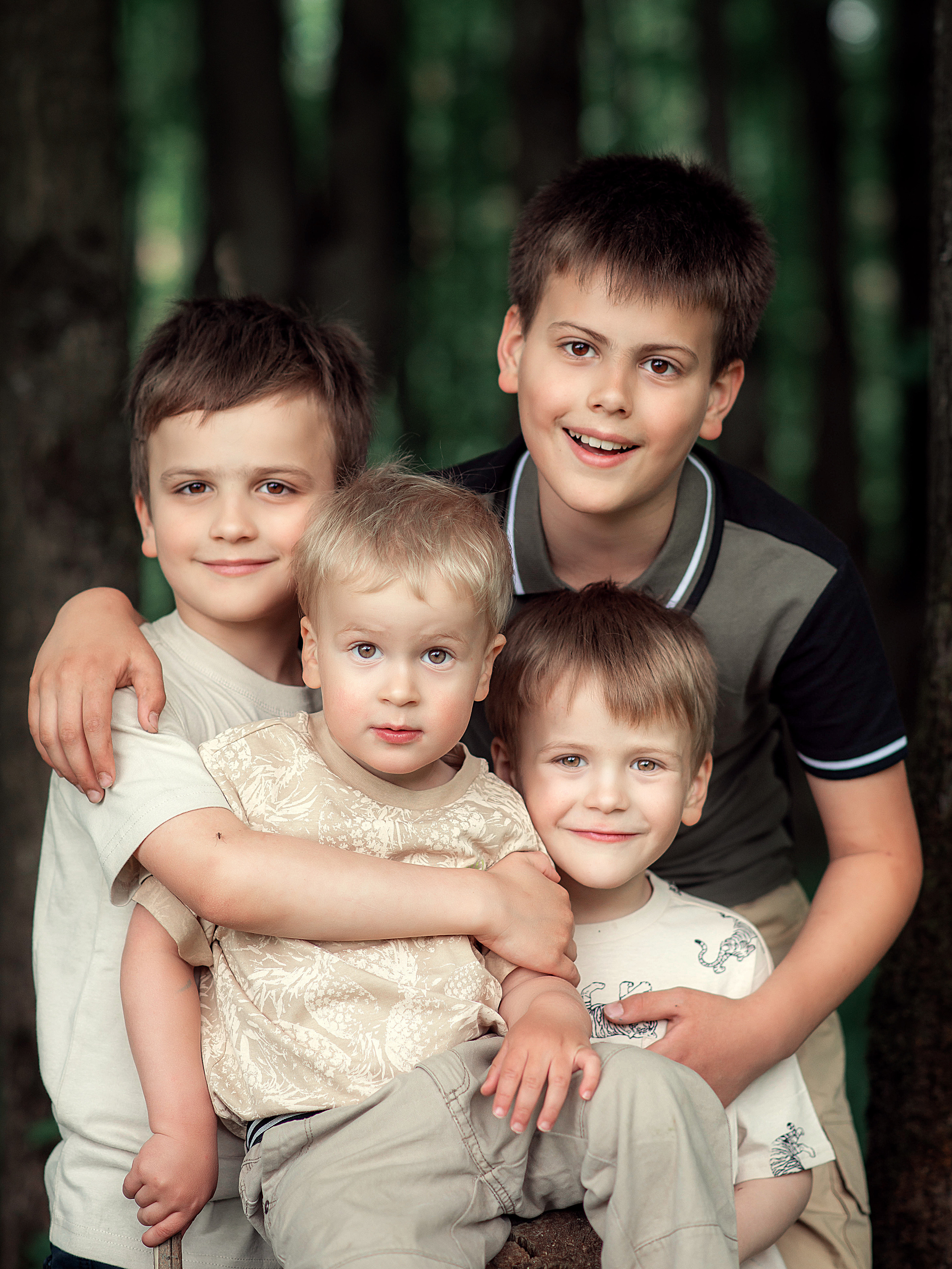 Большая семейная фотосессия. Семейный и детский фотограф в Подольске и Москве