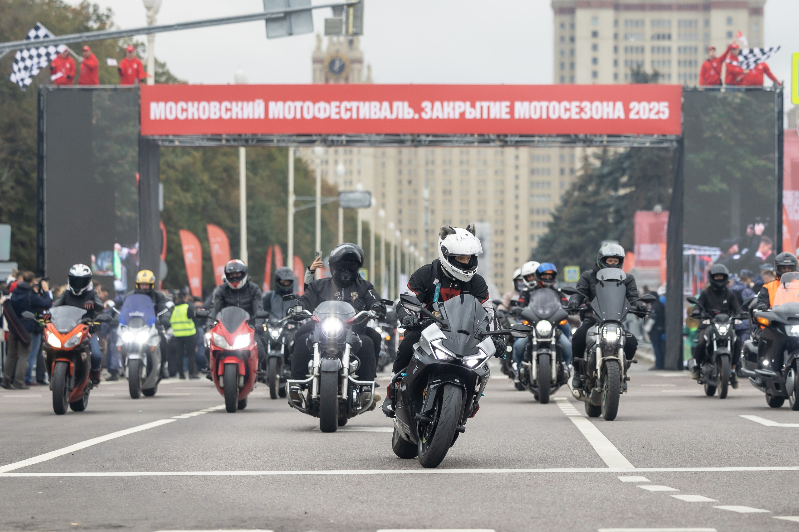 13-й Московский Мотофестиваль. Фотограф Владимир Охрименко