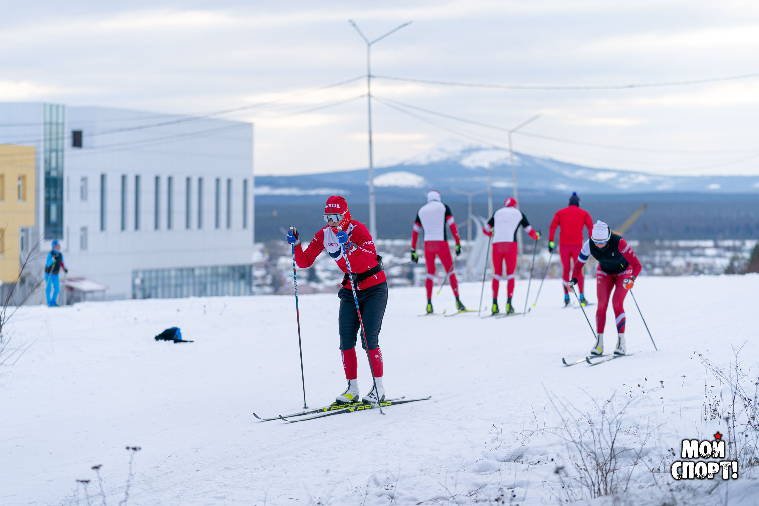Тренировка сборной России по лыжным гонкам в Адане. Студия «Мой Спорт!» — все о спорте в Якутии