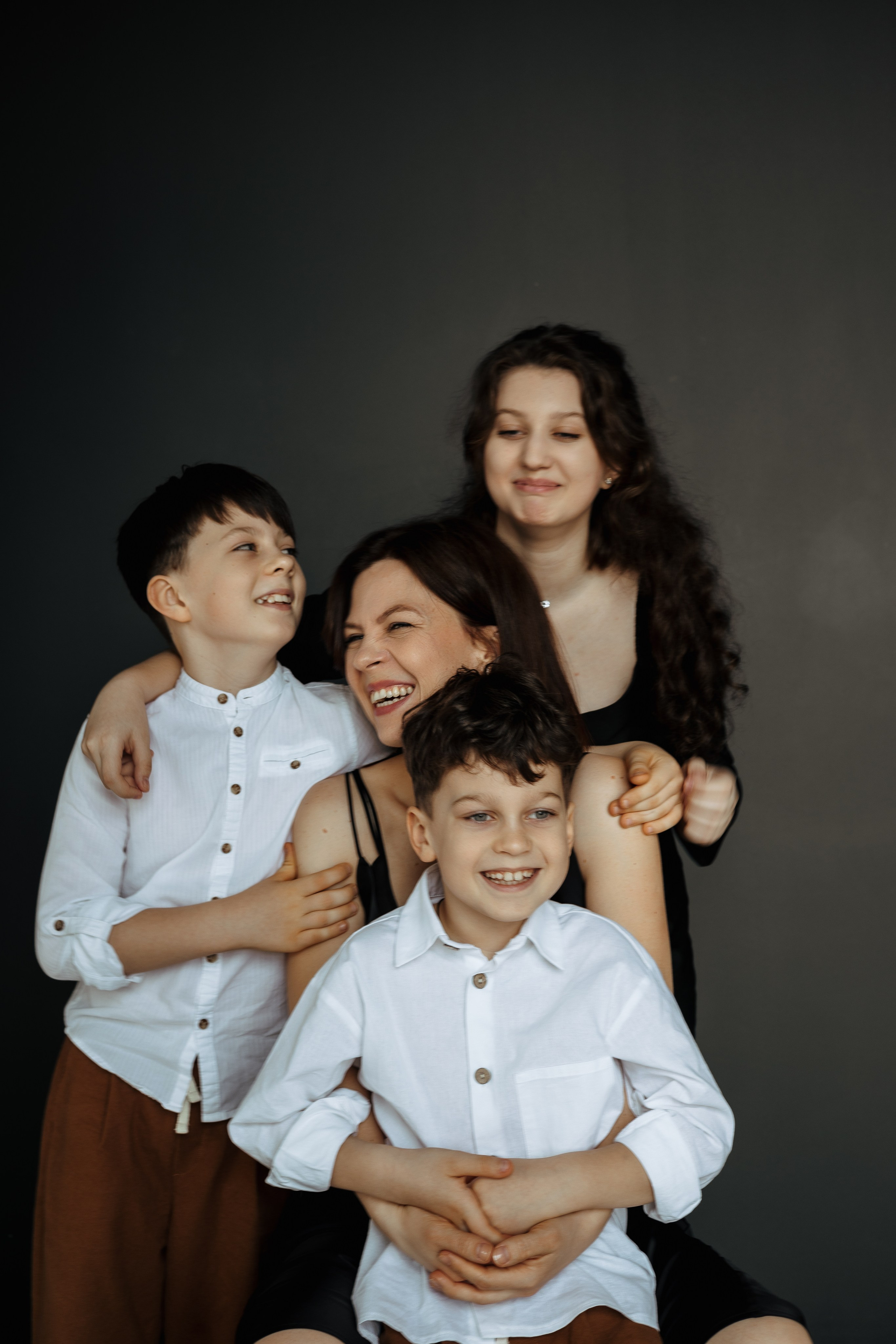 Анна с детьми. Фотограф Краснодар