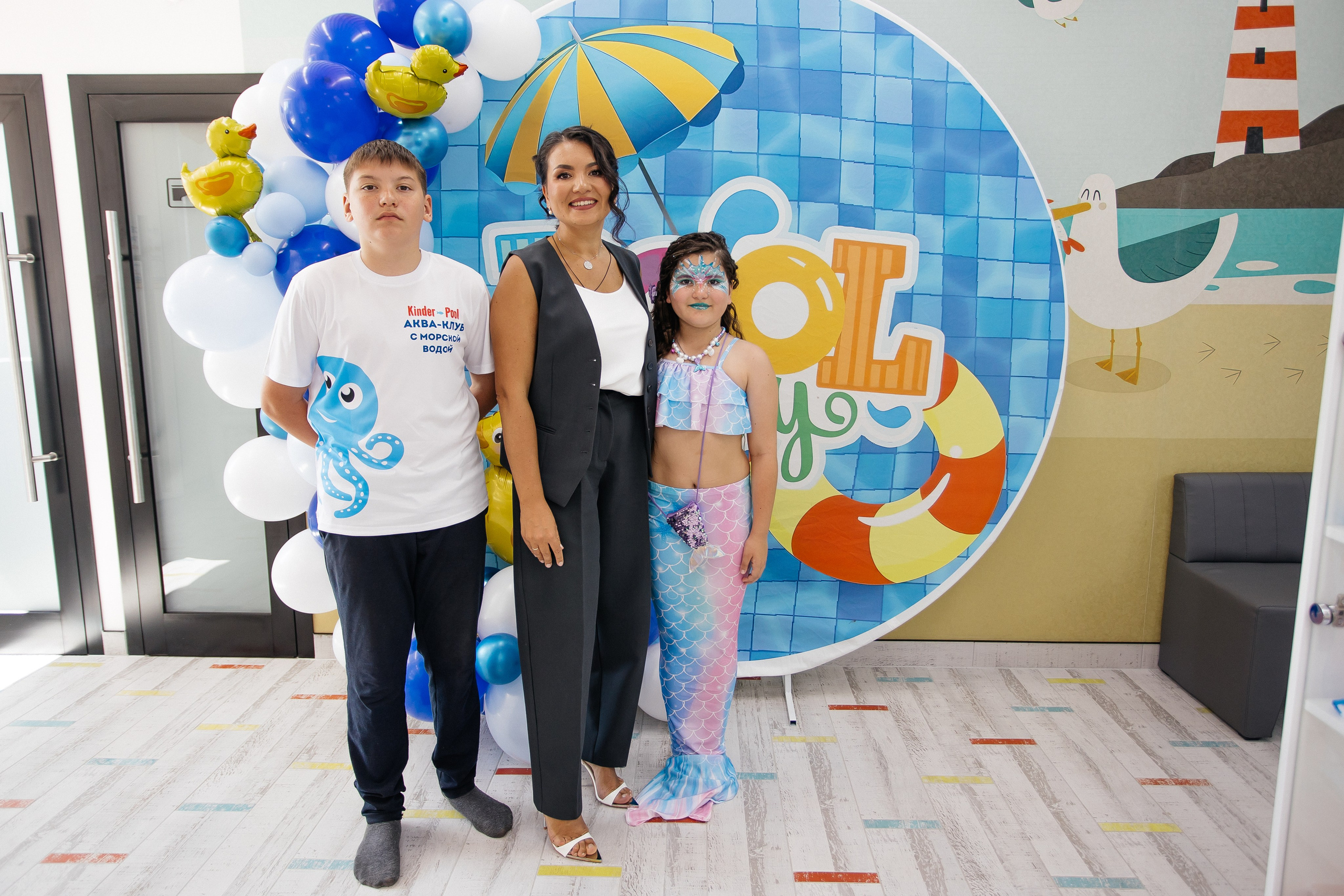 Открытие бассейна. Фотограф в Иркутске