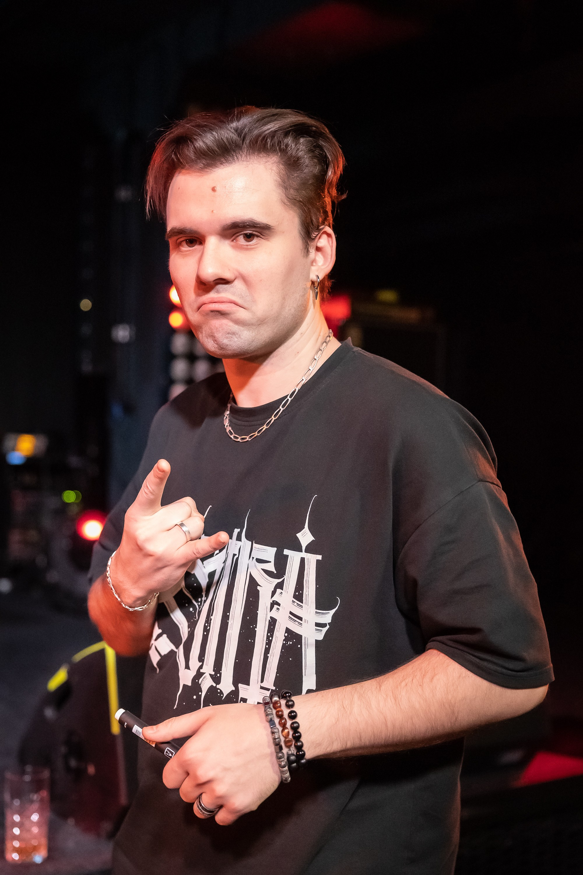 Концерт альтернатив метал группы iOSTRA в «Music bar Мумий Тролль» Москва. Фотограф Владимир Охрименко