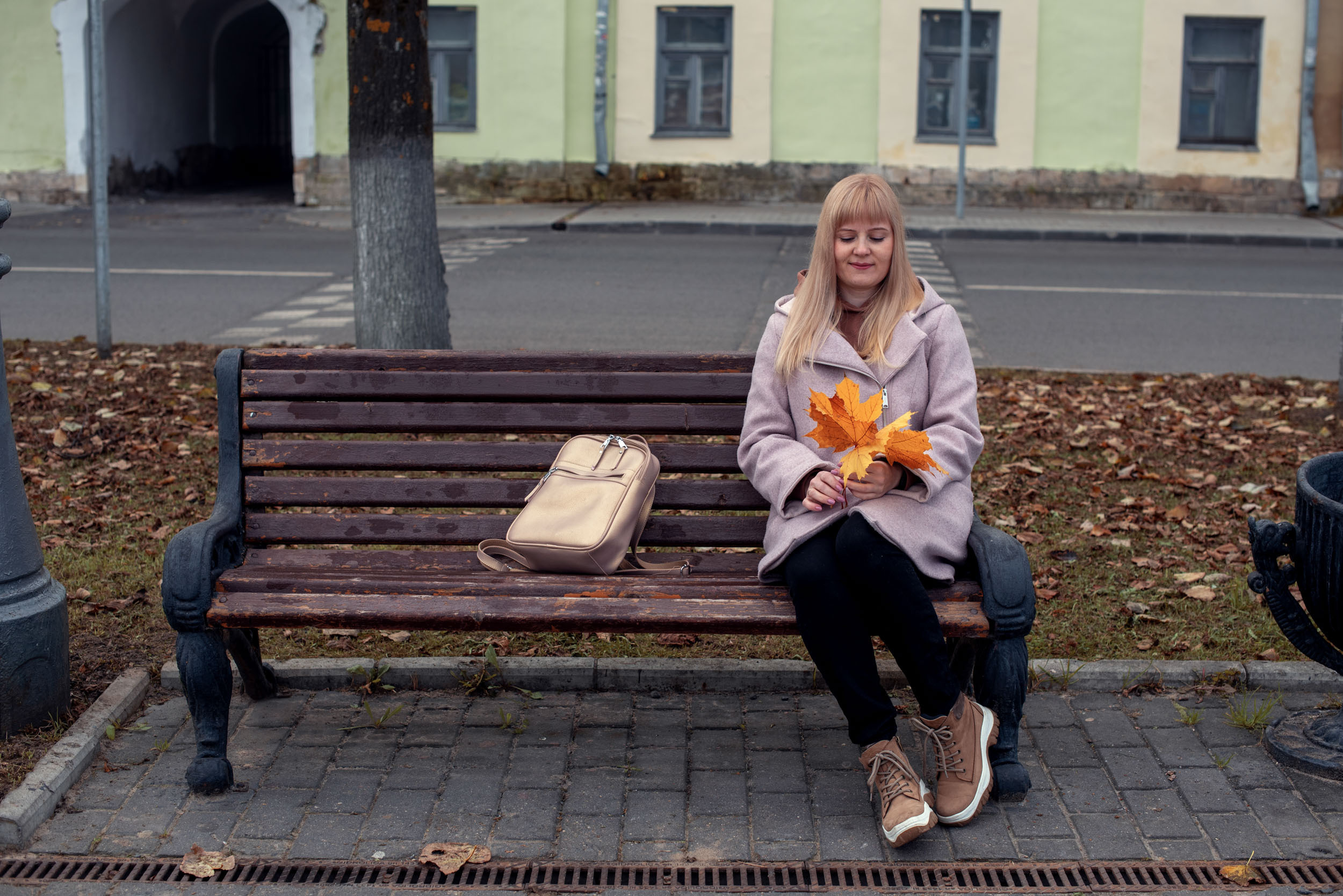 Осенняя прогулка Натальи. Семейный и детский фотограф в Твери Мария Круглова